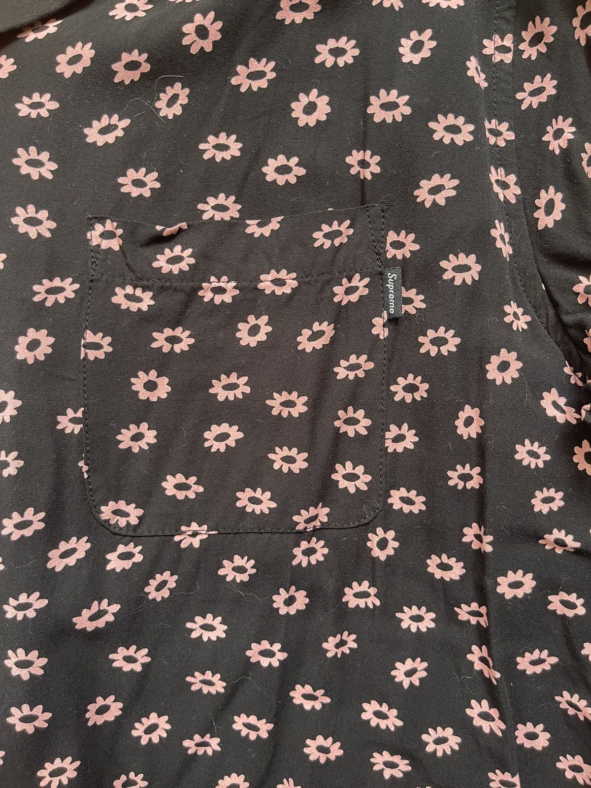 Supreme Supreme Camp Collar Rayon Flower Size US L / EU 52-54 / 3 - 4 Thumbnail