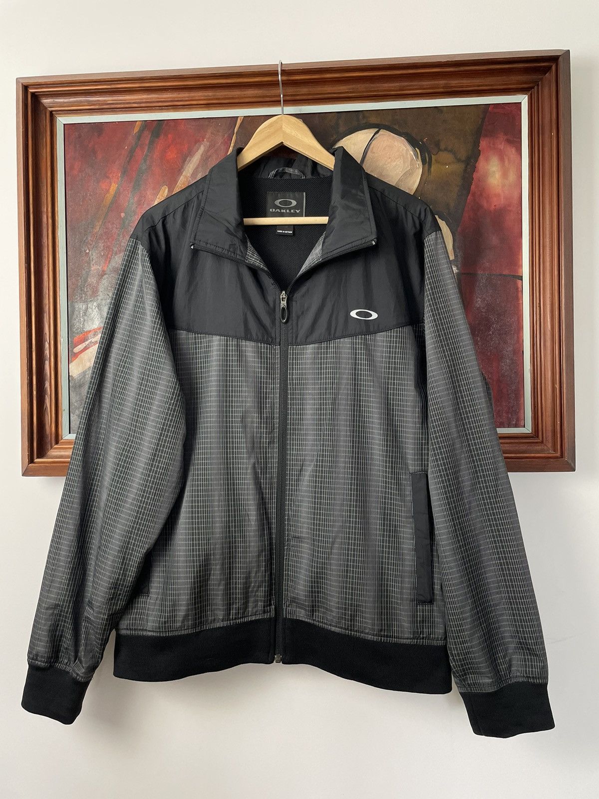 Oakley Light Zipped Up Windbreaker Jacket Hype Rare Y2k