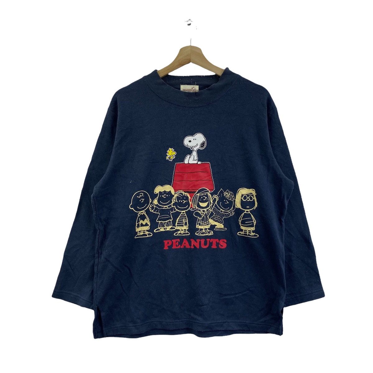 Vtg 90’ PEANUTS SNOOPY SCHULZ Cartoon Sweatshirt Comic