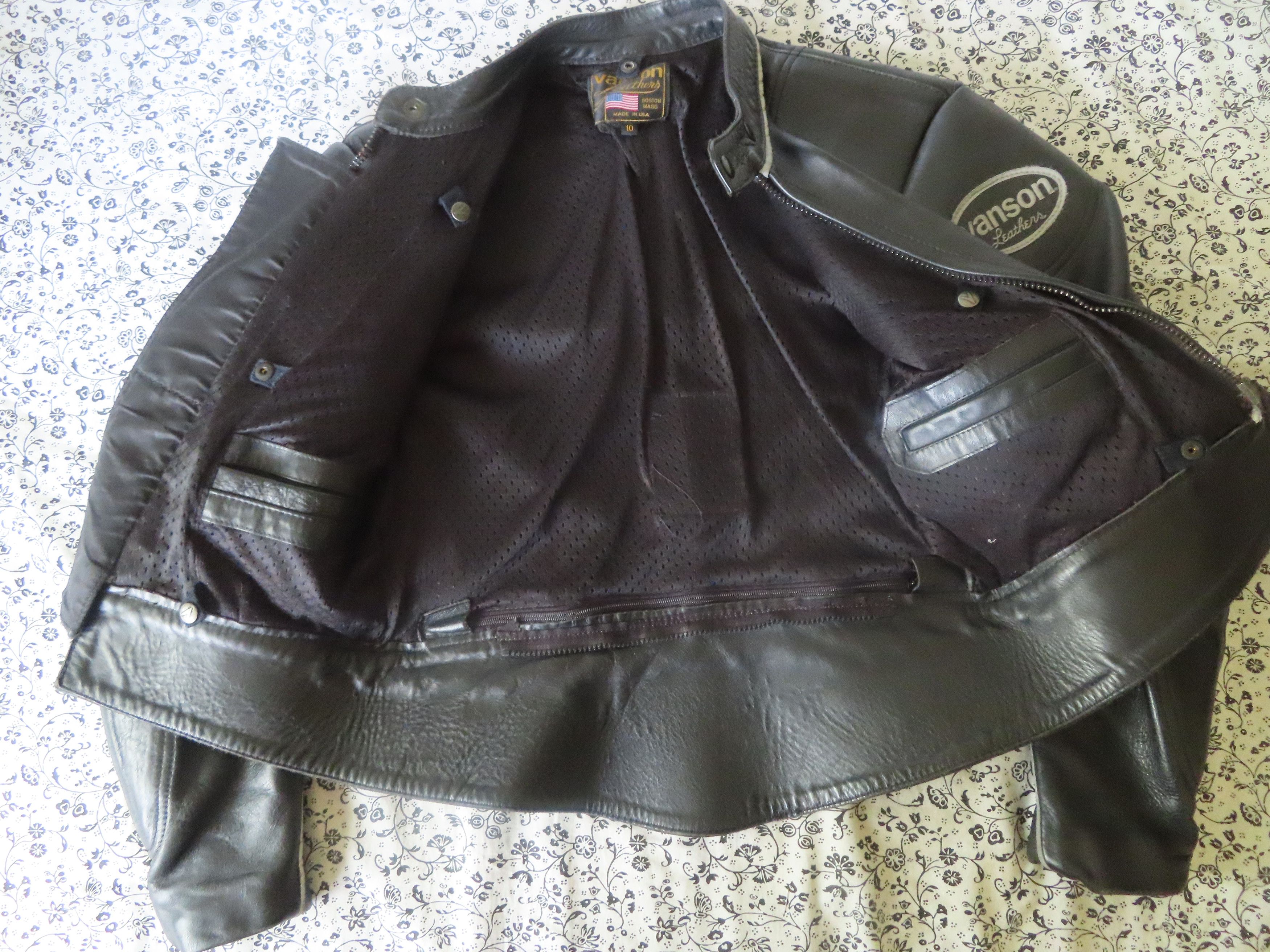 Vanson Leathers Vanson leather motorcycle jacket Size L / US 10 / IT 46 - 3 Thumbnail