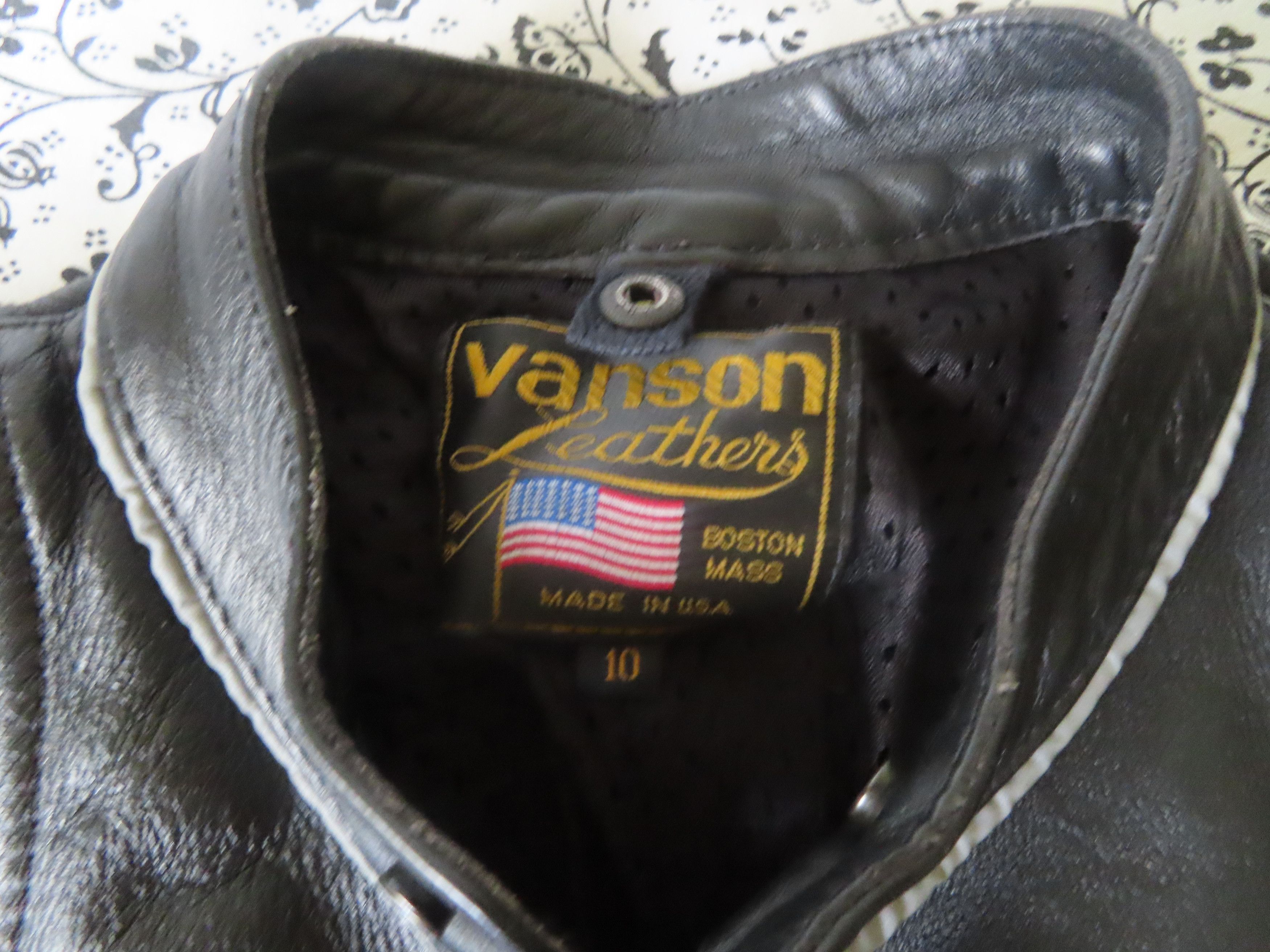 Vanson Leathers Vanson leather motorcycle jacket Size L / US 10 / IT 46 - 4 Thumbnail