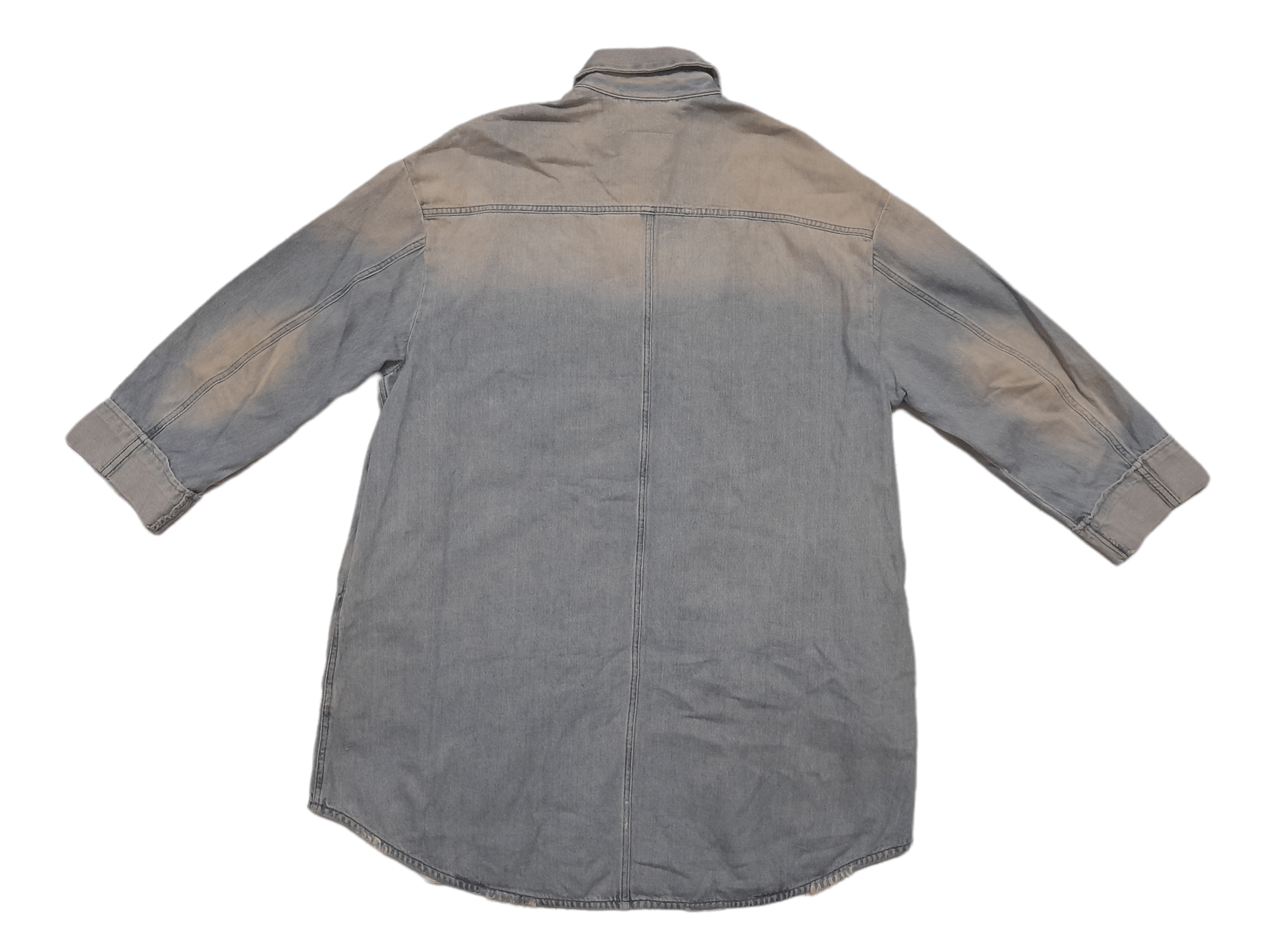 Maison Margiela MM6 Maison Martin Margiela Oversized Denim Jacket (D909) Size US L / EU 52-54 / 3 - 7 Thumbnail
