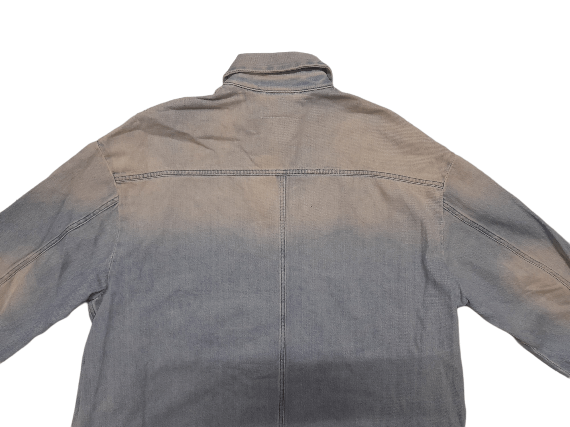 Maison Margiela MM6 Maison Martin Margiela Oversized Denim Jacket (D909) Size US L / EU 52-54 / 3 - 8 Thumbnail
