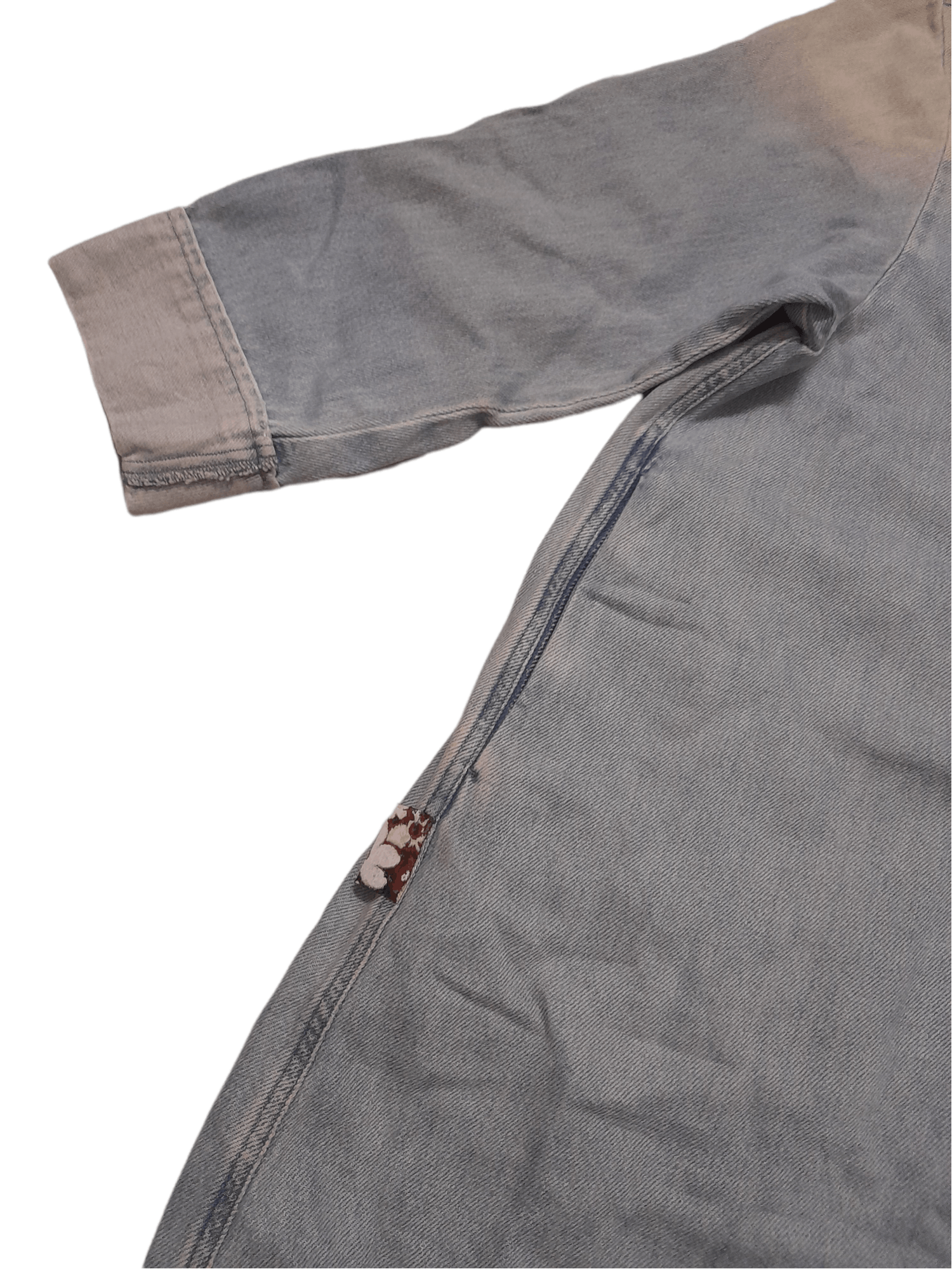 Maison Margiela MM6 Maison Martin Margiela Oversized Denim Jacket (D909) Size US L / EU 52-54 / 3 - 5 Thumbnail