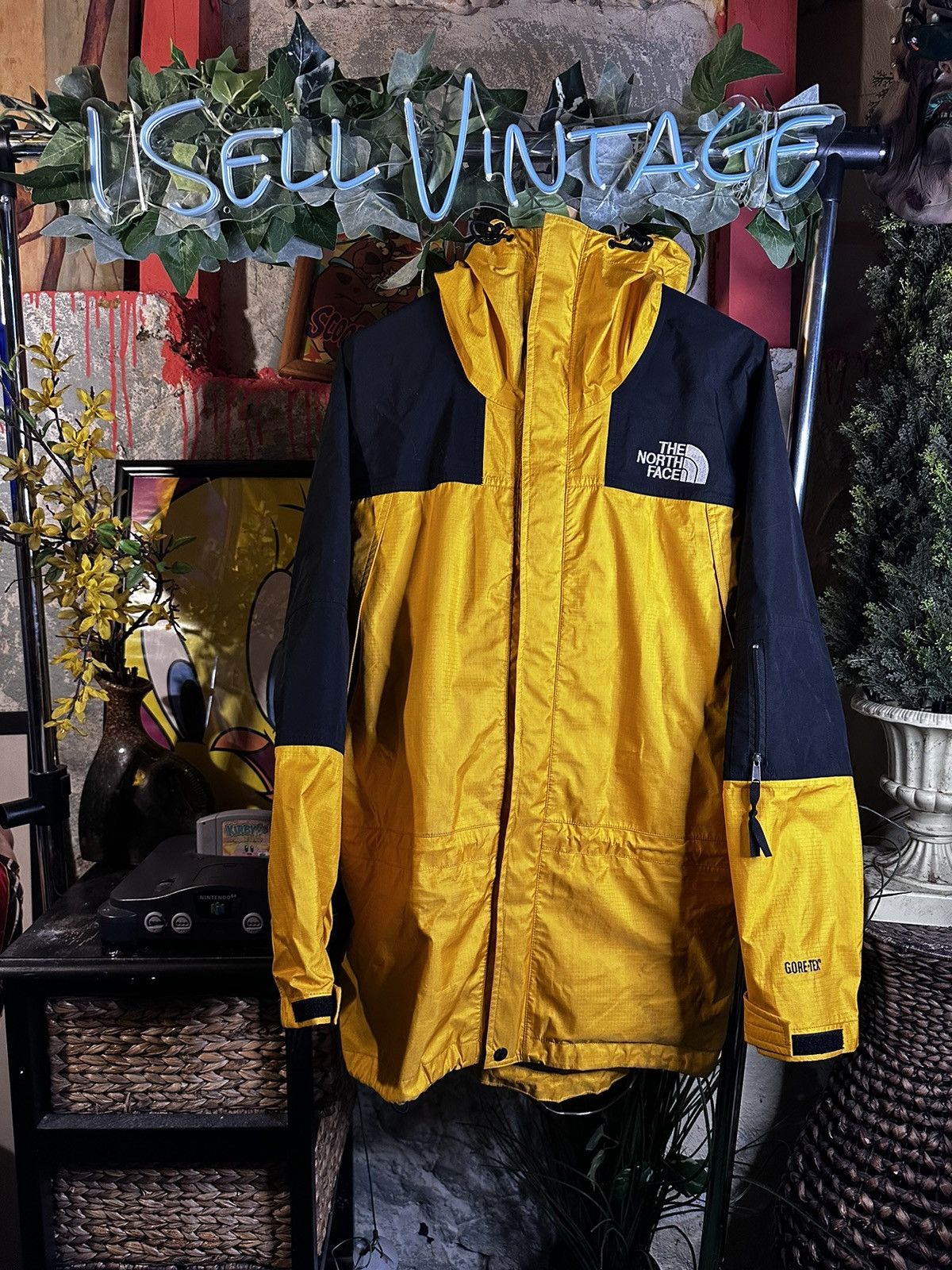Yellow North Face Gore Tex Jacket | Grailed