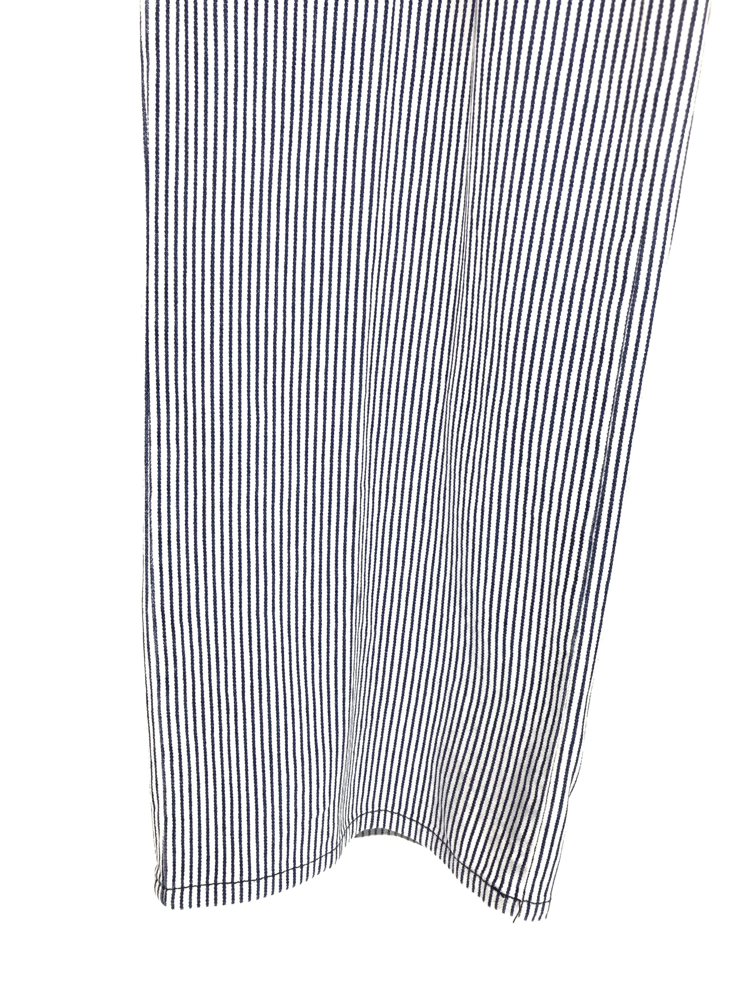 Jean Charles De Castelbajac CASTELBAJAC SPORT Striped Hickory Cargo Jeans Size US 34 / EU 50 - 5 Thumbnail