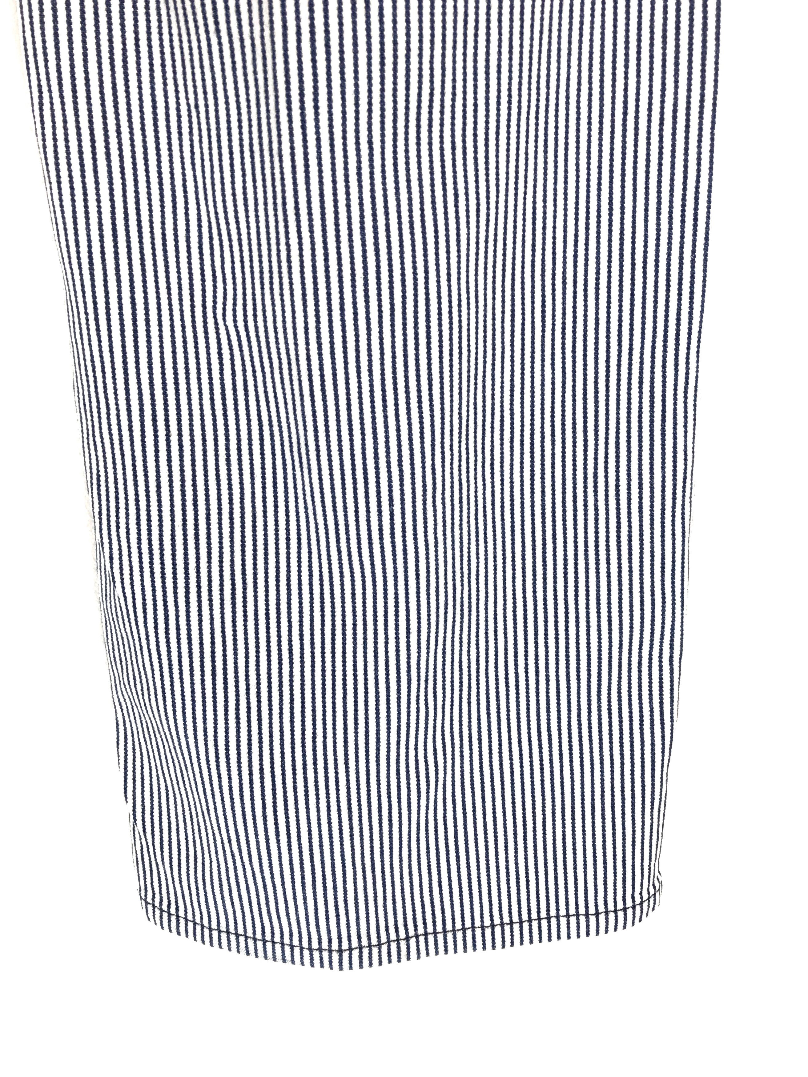 Jean Charles De Castelbajac CASTELBAJAC SPORT Striped Hickory Cargo Jeans Size US 34 / EU 50 - 10 Thumbnail