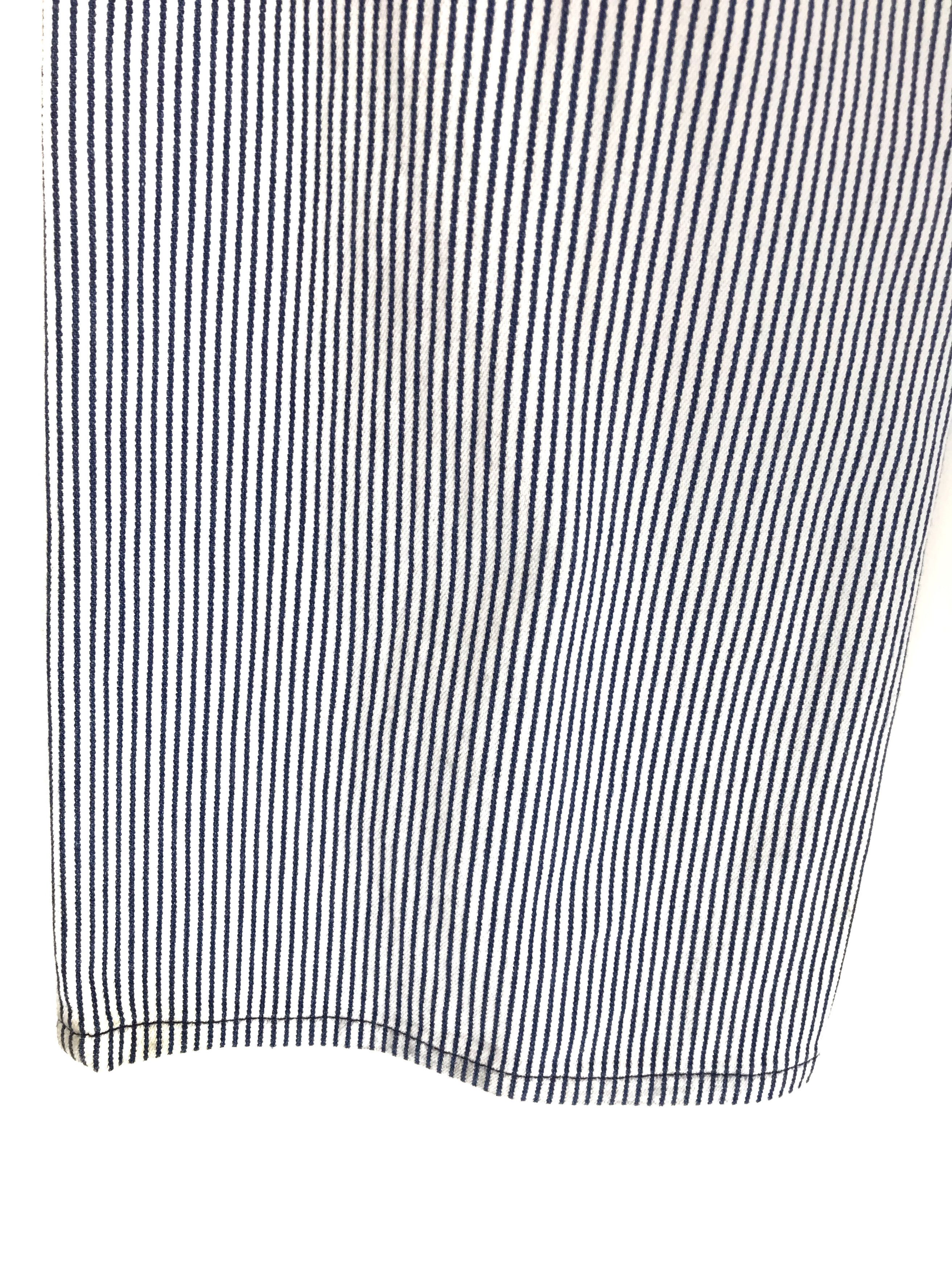 Jean Charles De Castelbajac CASTELBAJAC SPORT Striped Hickory Cargo Jeans Size US 34 / EU 50 - 9 Thumbnail
