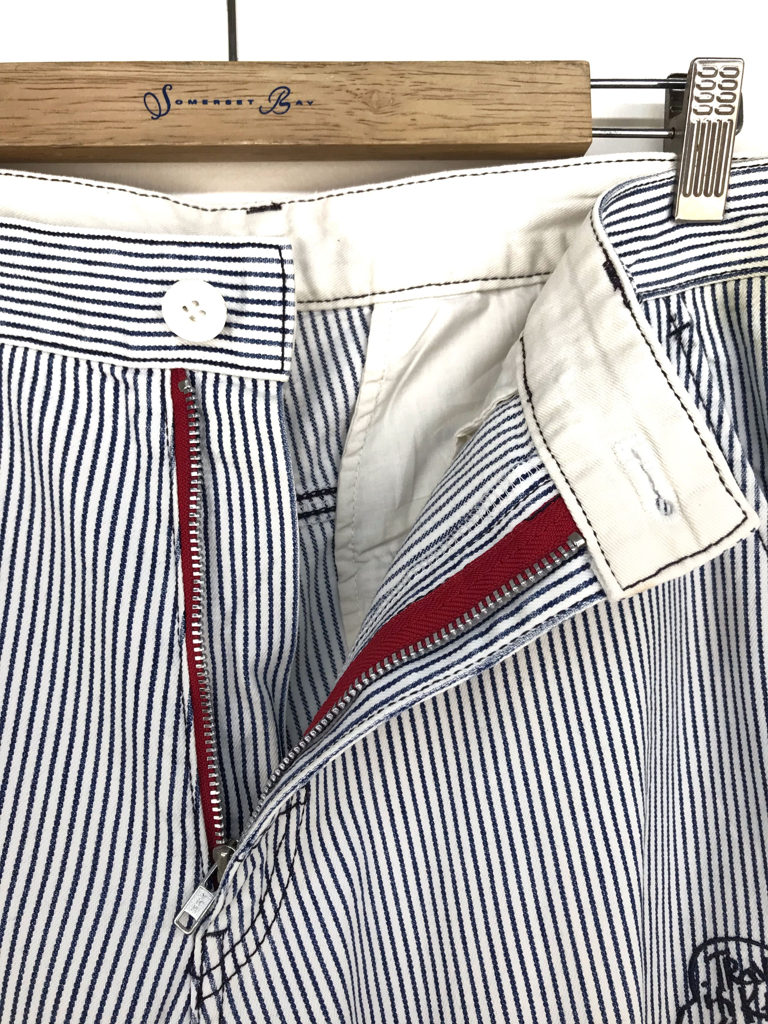 Jean Charles De Castelbajac CASTELBAJAC SPORT Striped Hickory Cargo Jeans Size US 34 / EU 50 - 14 Thumbnail