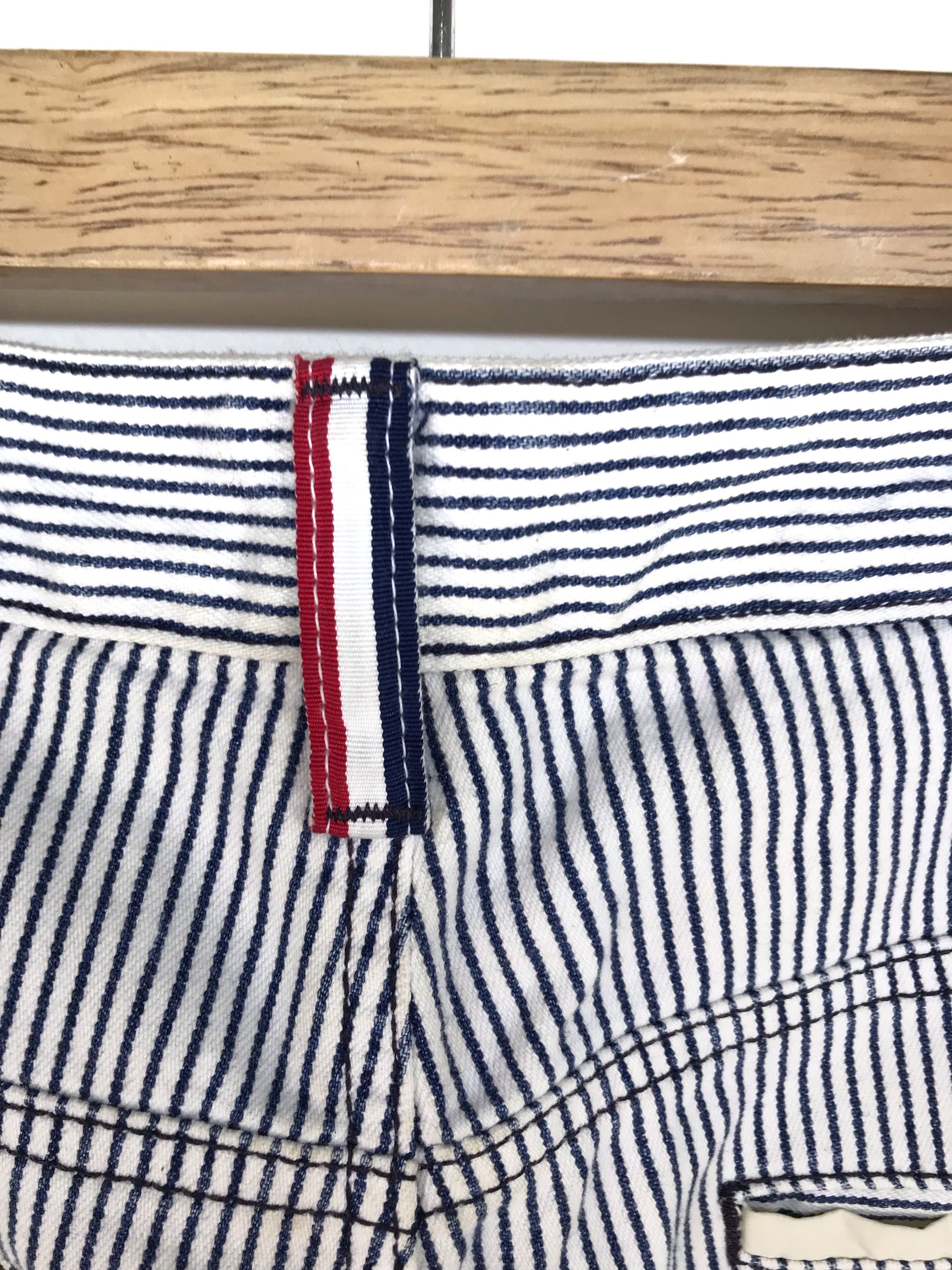 Jean Charles De Castelbajac CASTELBAJAC SPORT Striped Hickory Cargo Jeans Size US 34 / EU 50 - 13 Thumbnail