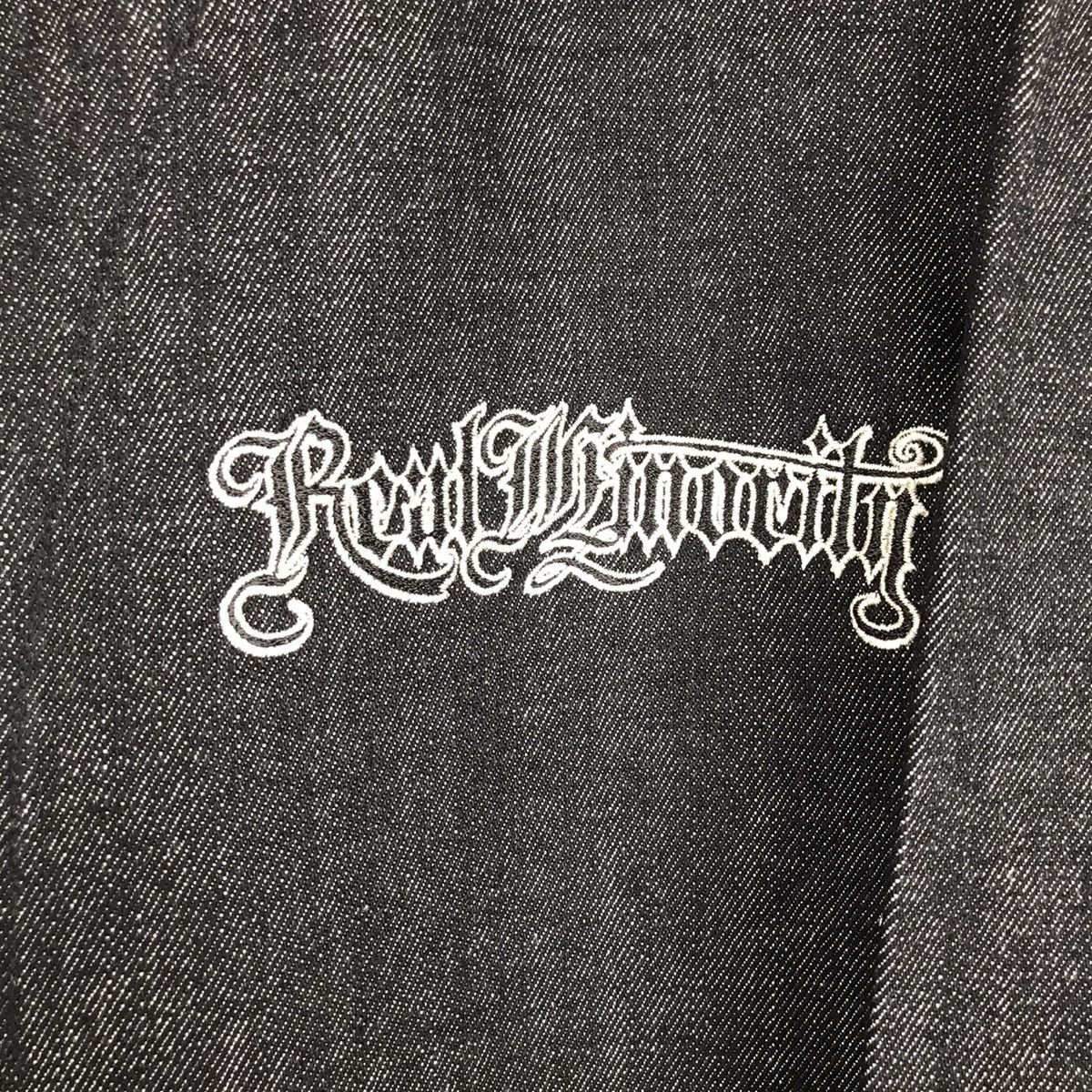 Designer × Japanese Brand × Vintage Vintage Japanese Denim Real minority Embroidery Jacket Size US L / EU 52-54 / 3 - 6 Thumbnail