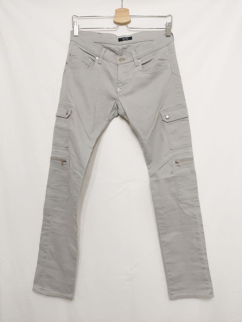 image of Jun Takahashi x Undercover Ss09 Neoboy Cargo Pants in Grey, Men's (Size 30)