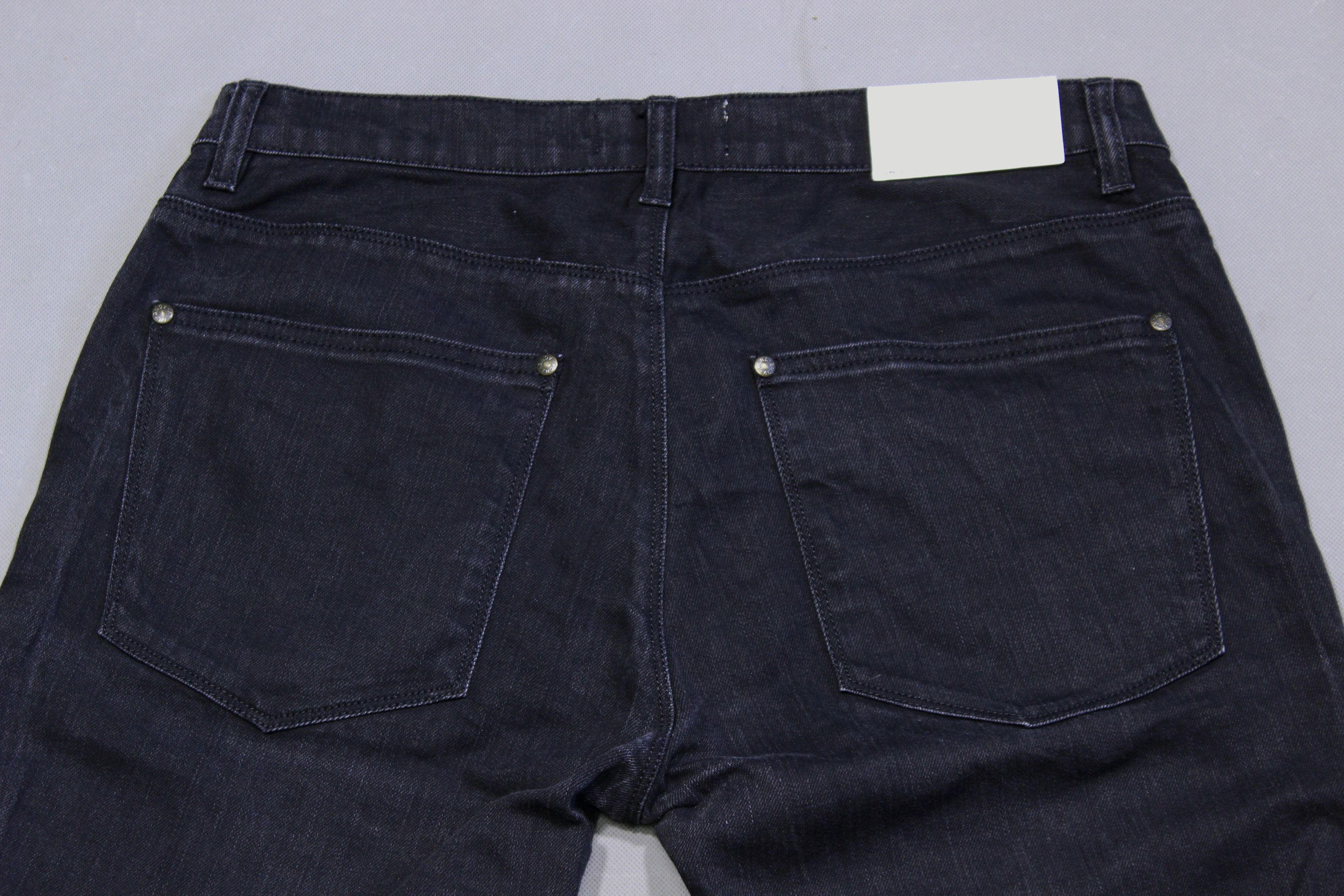 Acne Studios Max New Cash Black Denim Jeans Size US 33 - 4 Thumbnail