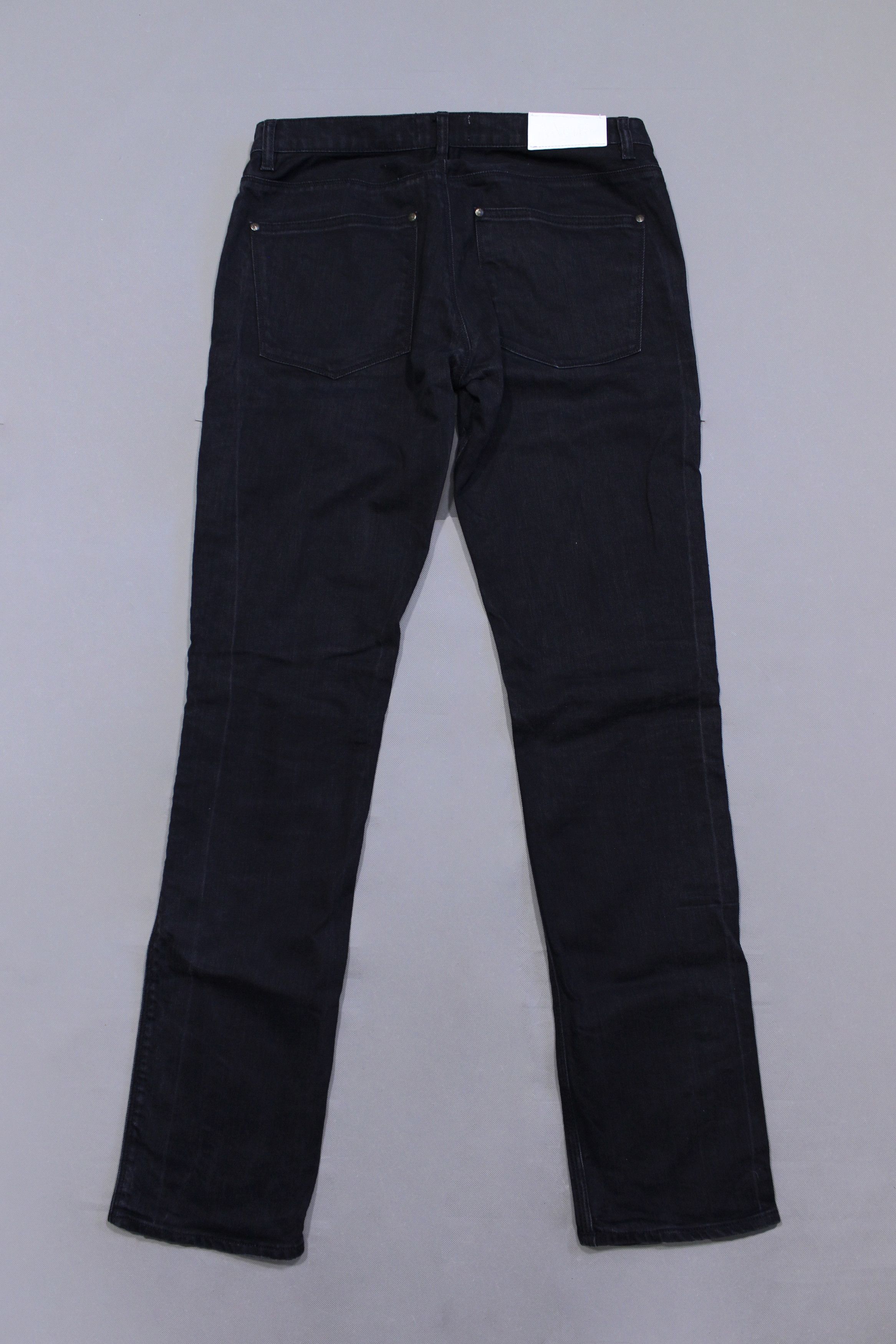 Acne Studios Max New Cash Black Denim Jeans Size US 33 - 2 Thumbnail