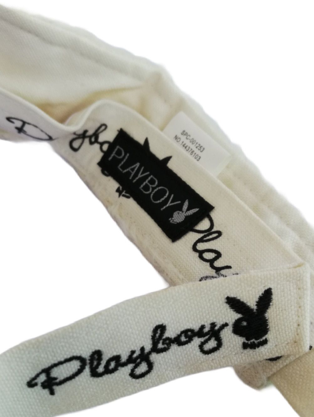 Playboy 🔥Playboy Design Fleece Fur Half Cap / Hat Cap Rayon🔥 Size ONE SIZE - 15 Thumbnail