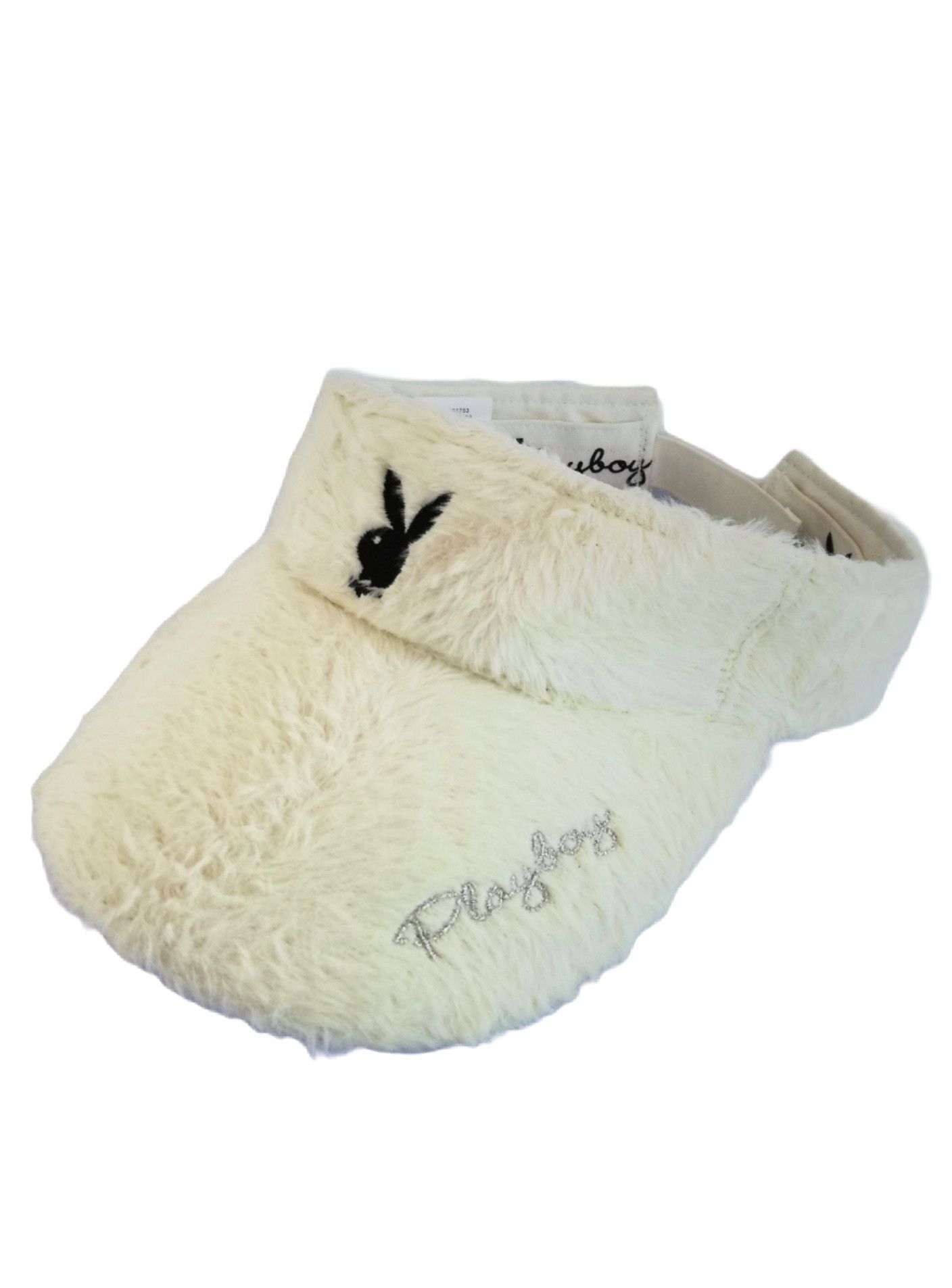 Playboy 🔥Playboy Design Fleece Fur Half Cap / Hat Cap Rayon🔥 Size ONE SIZE - 11 Thumbnail