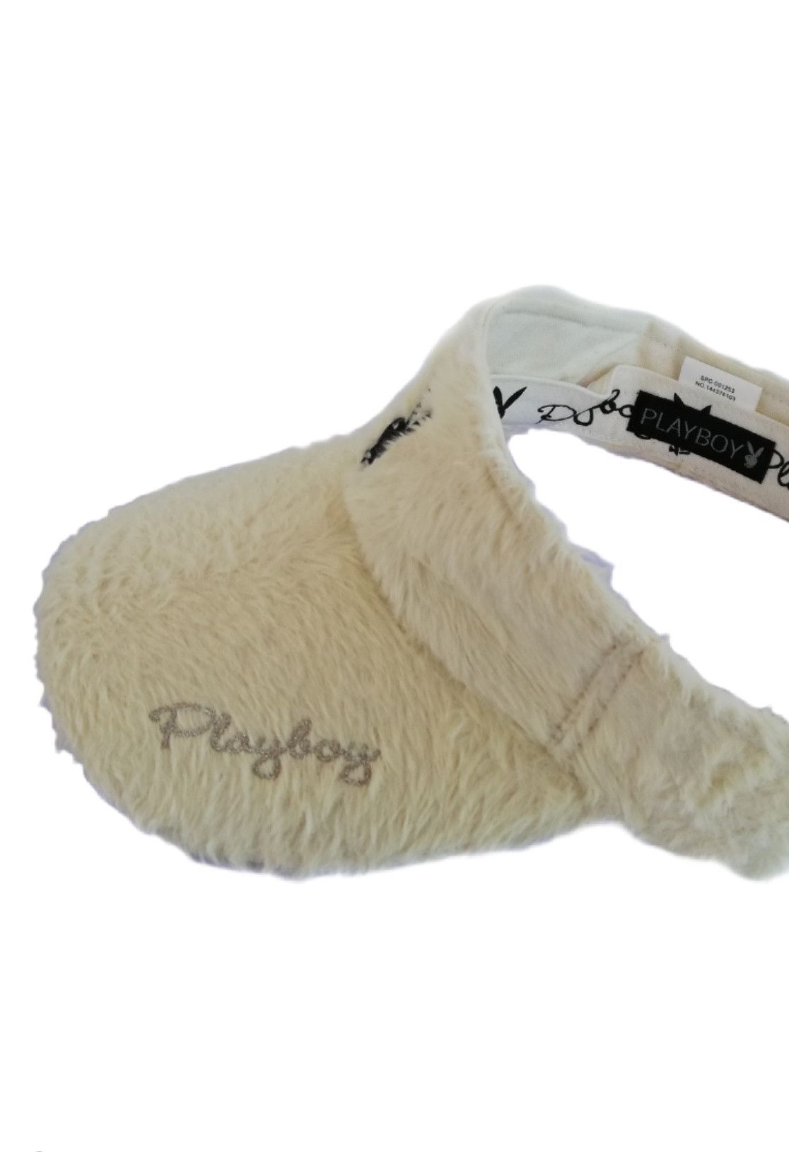 Playboy 🔥Playboy Design Fleece Fur Half Cap / Hat Cap Rayon🔥 Size ONE SIZE - 14 Thumbnail
