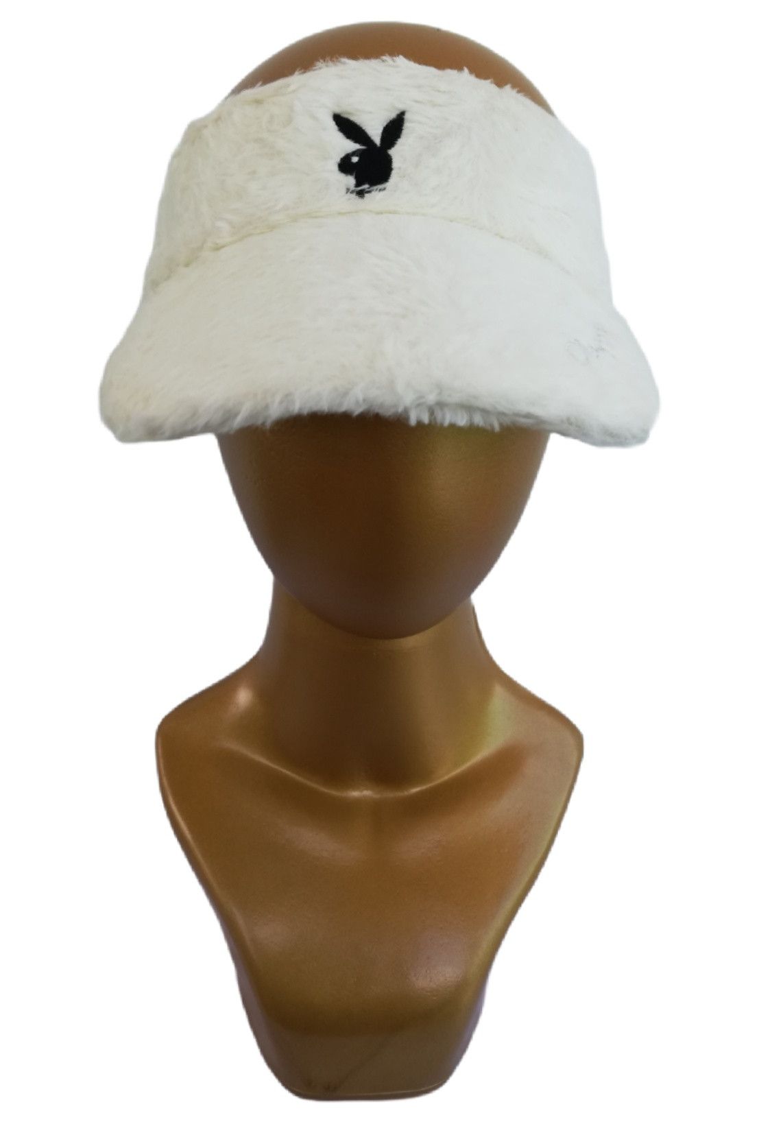 Playboy 🔥Playboy Design Fleece Fur Half Cap / Hat Cap Rayon🔥 Size ONE SIZE - 8 Thumbnail