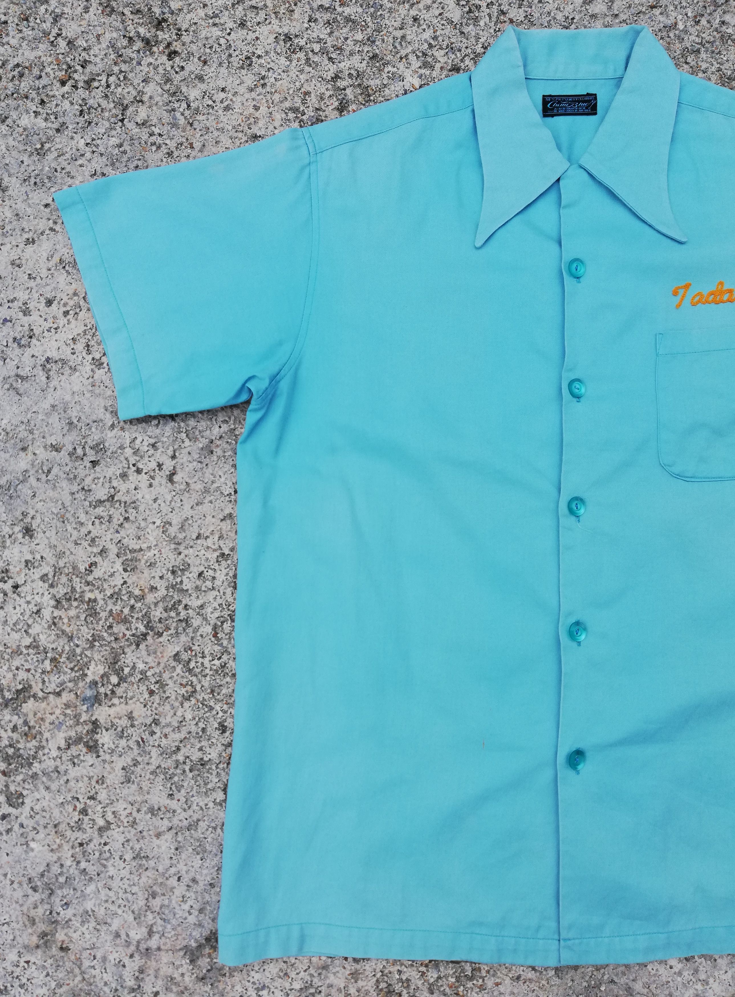 Japanese Brand × Vintage 🔥China Blue Blood Brothers Embroidery Bowling Shirt Japan Size US S / EU 44-46 / 1 - 10 Thumbnail