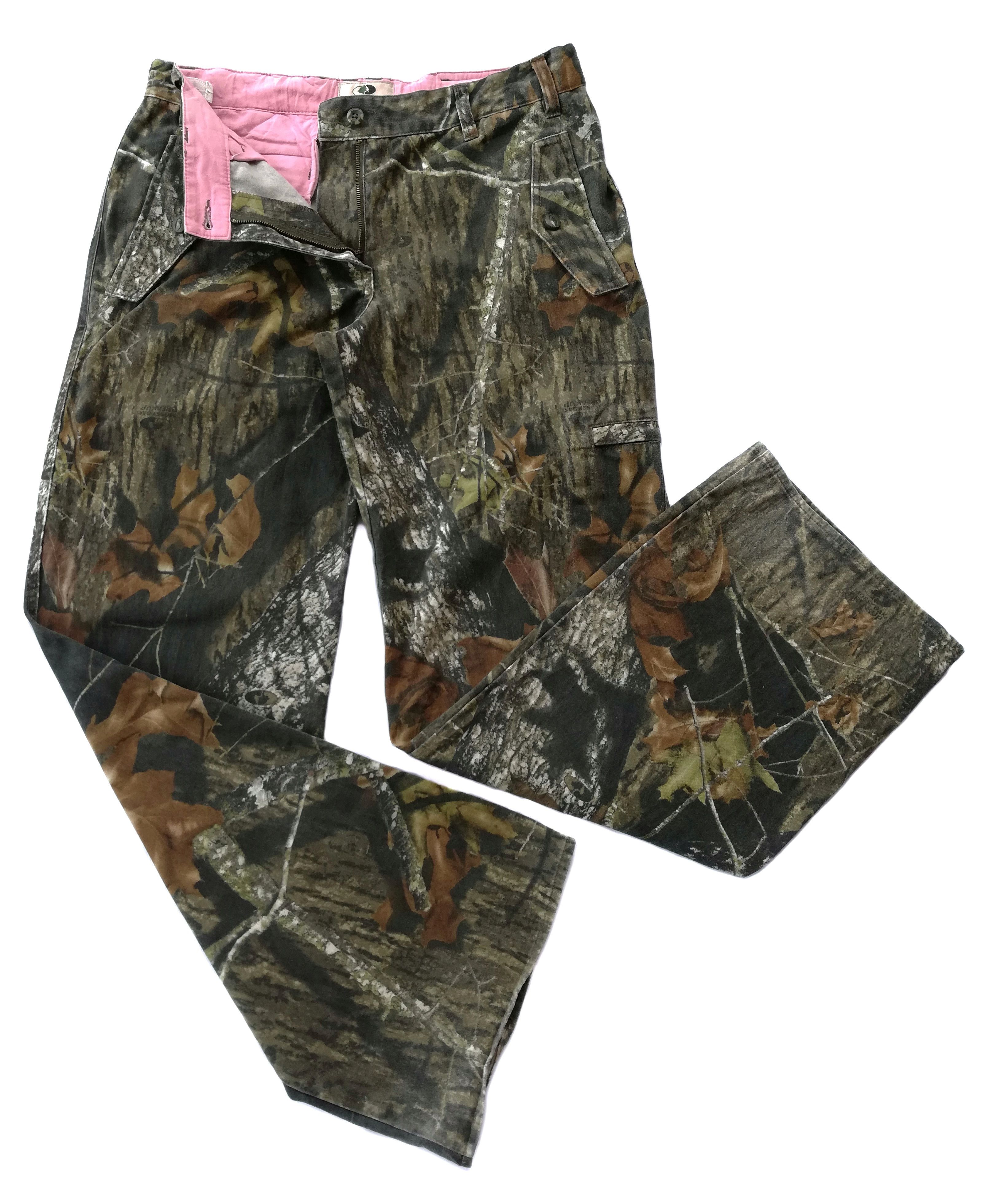 image of Mossy Oak Apparel Camouflage Hunting Cargo Pants, Men's (Size 30)