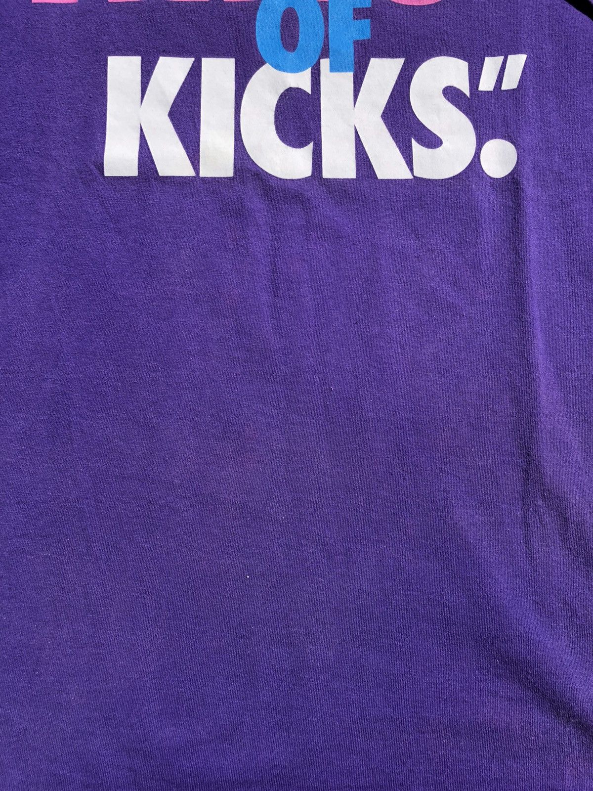 Nike Vintage 2000s Nike The King of Kicks NIke Air Purple Tee Size US L / EU 52-54 / 3 - 7 Thumbnail