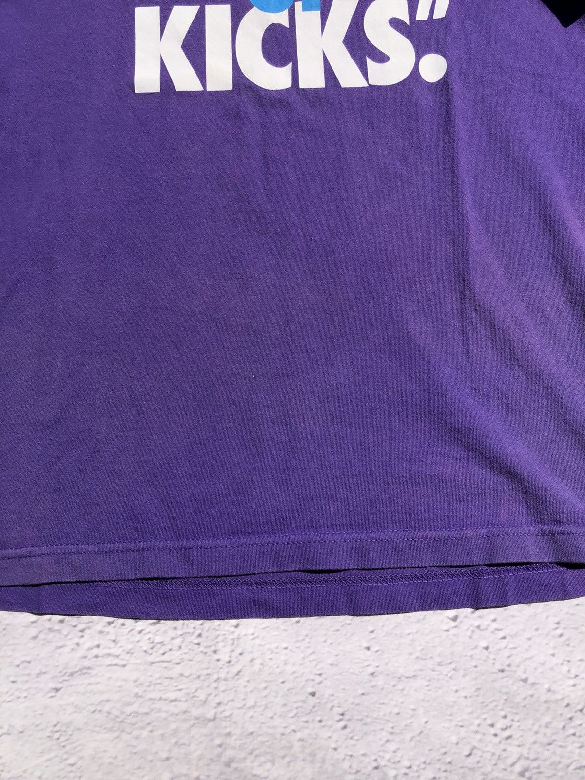 Nike Vintage 2000s Nike The King of Kicks NIke Air Purple Tee Size US L / EU 52-54 / 3 - 12 Thumbnail