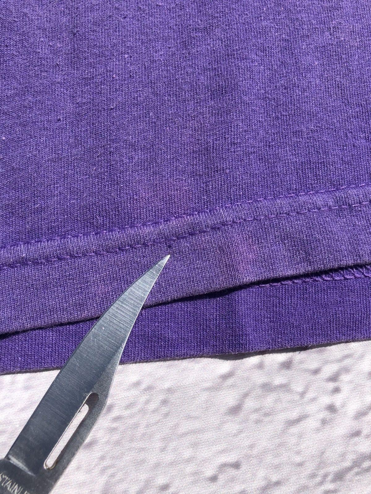Nike Vintage 2000s Nike The King of Kicks NIke Air Purple Tee Size US L / EU 52-54 / 3 - 11 Thumbnail