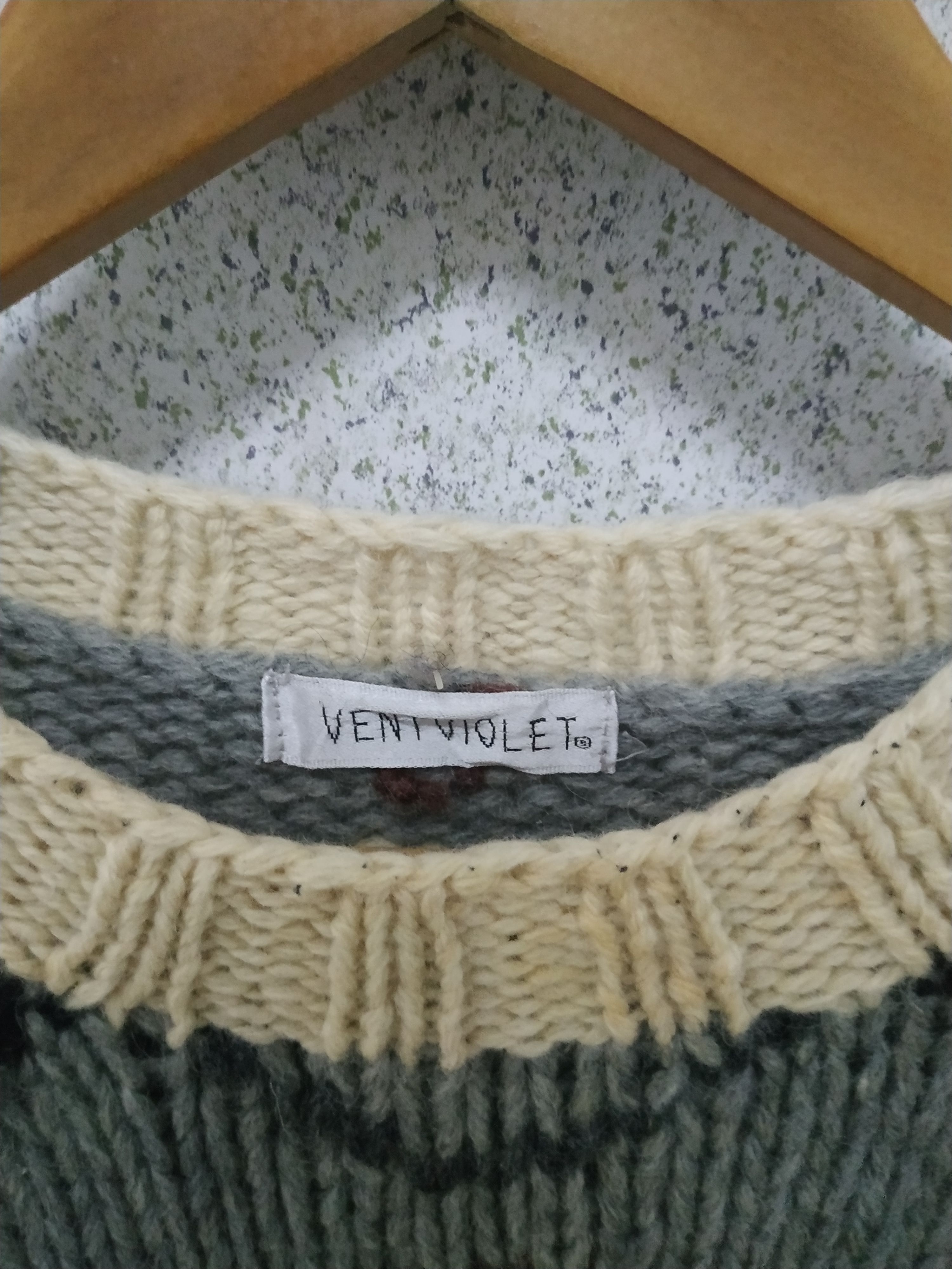 Vintage Vintage Vent Violet Knitwear Sweater Size US M / EU 48-50 / 2 - 4 Thumbnail