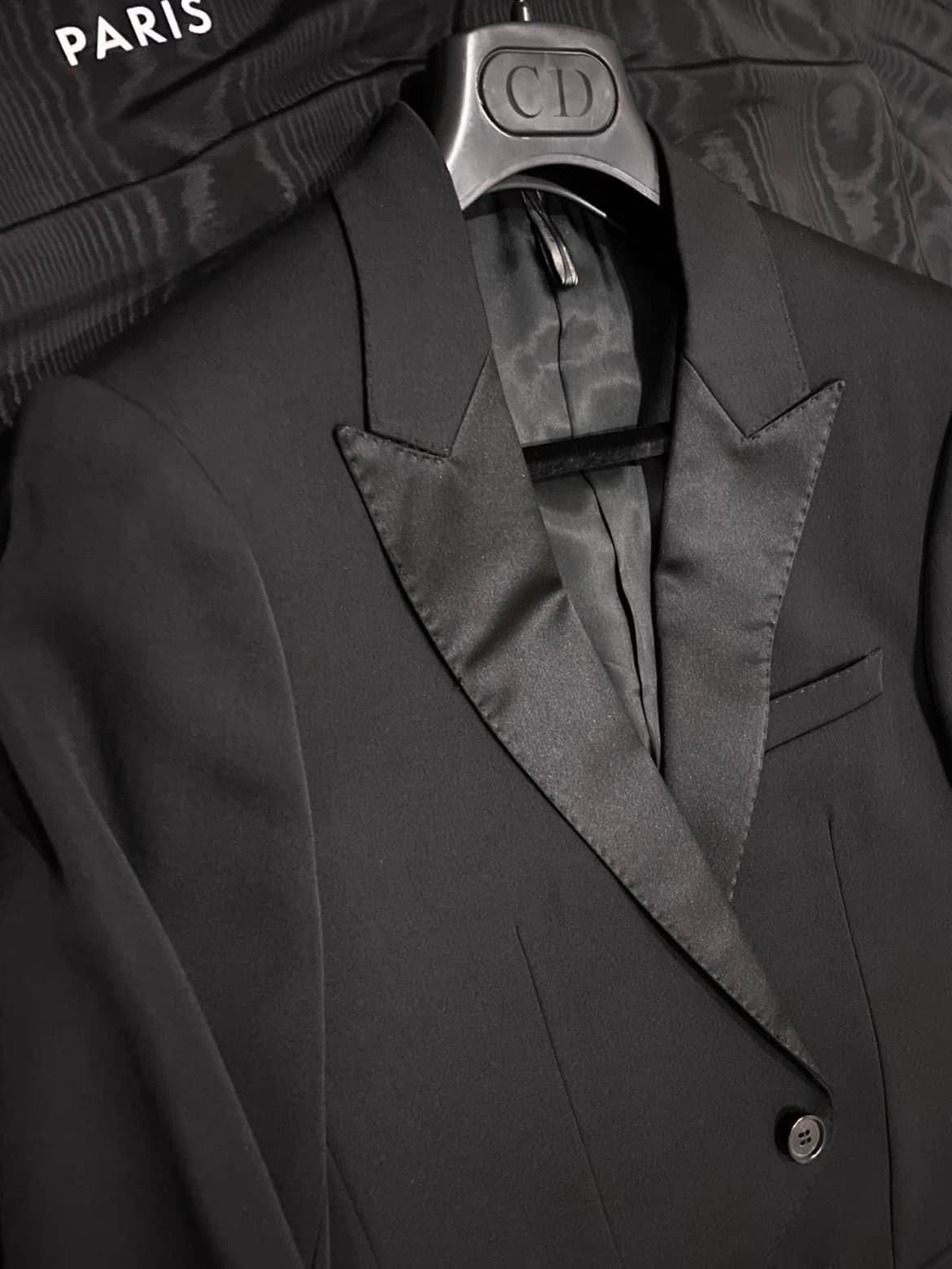 Dior × Hedi Slimane 05FW Tuxedo Jacket Sz44 Size 44S - 2 Thumbnail