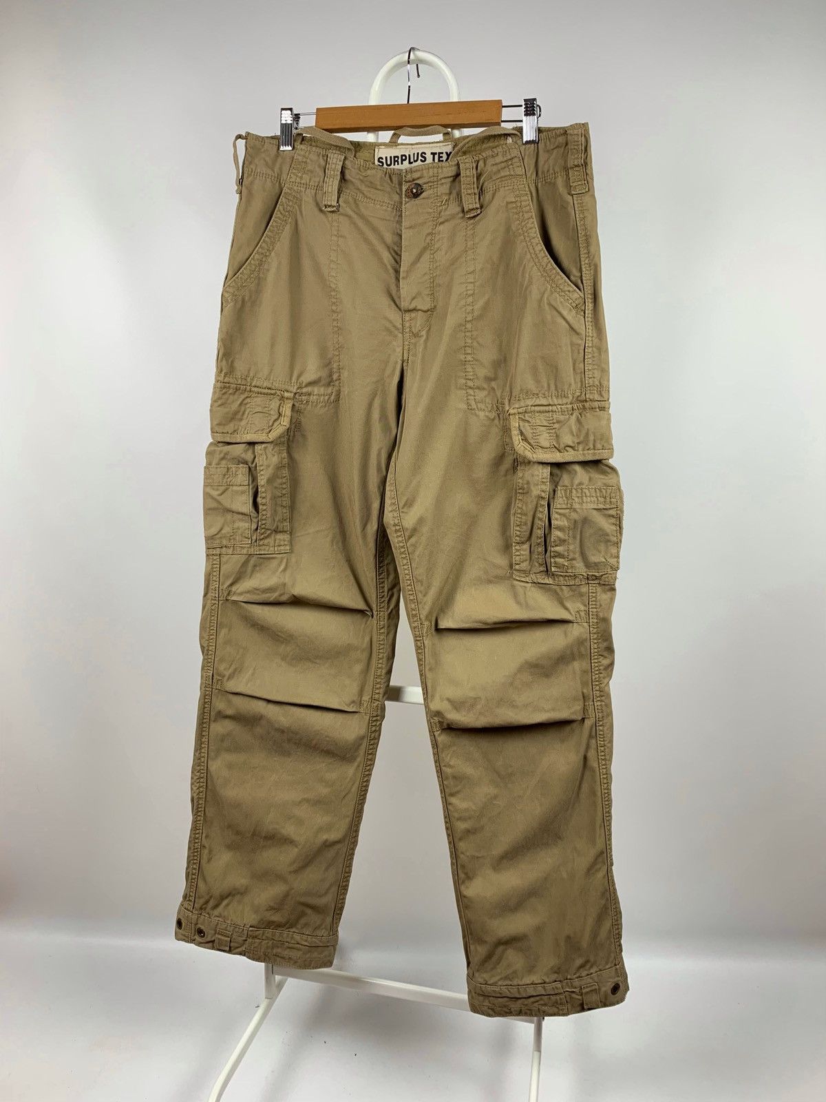 Japanese Brand Vintage Surplus Tactical Military Multi Pocket Cargo Pants Size US 34 / EU 50 - 1 Thumbnail