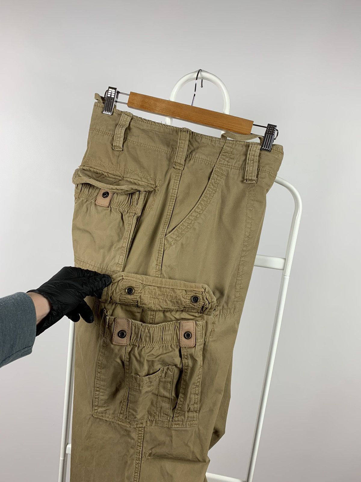 Japanese Brand Vintage Surplus Tactical Military Multi Pocket Cargo Pants Size US 34 / EU 50 - 6 Thumbnail