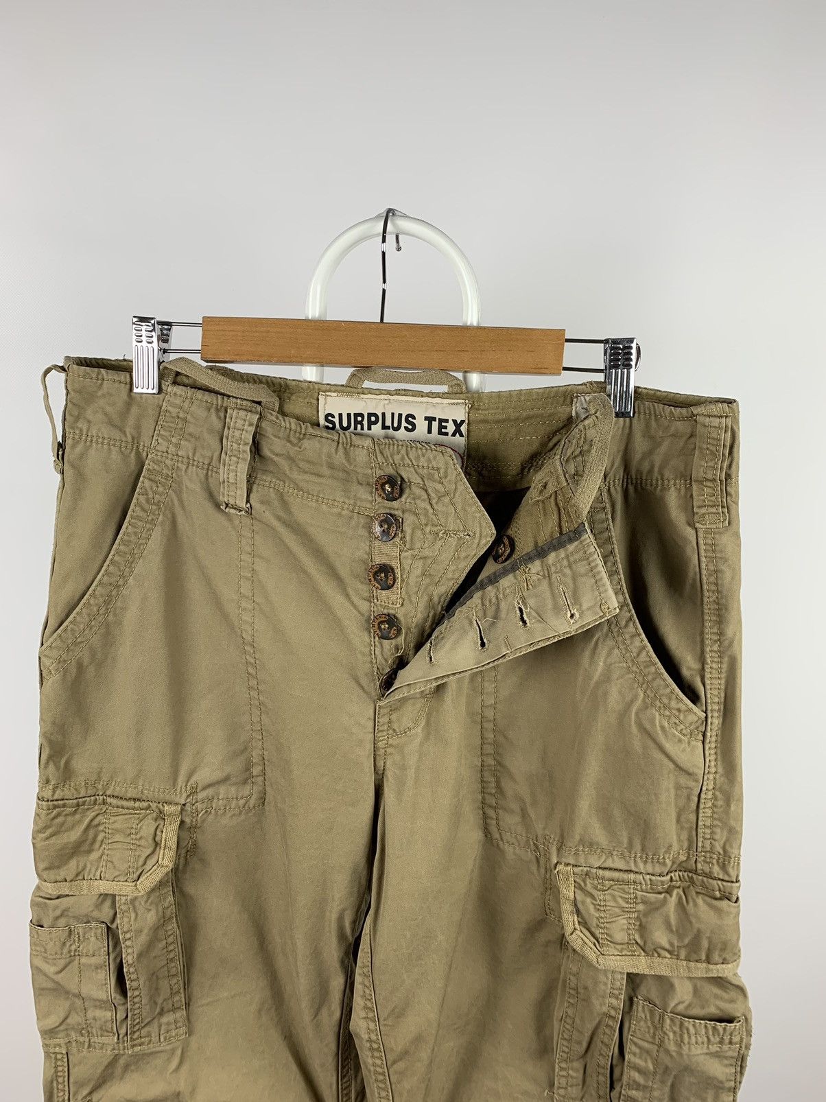 Japanese Brand Vintage Surplus Tactical Military Multi Pocket Cargo Pants Size US 34 / EU 50 - 17 Thumbnail