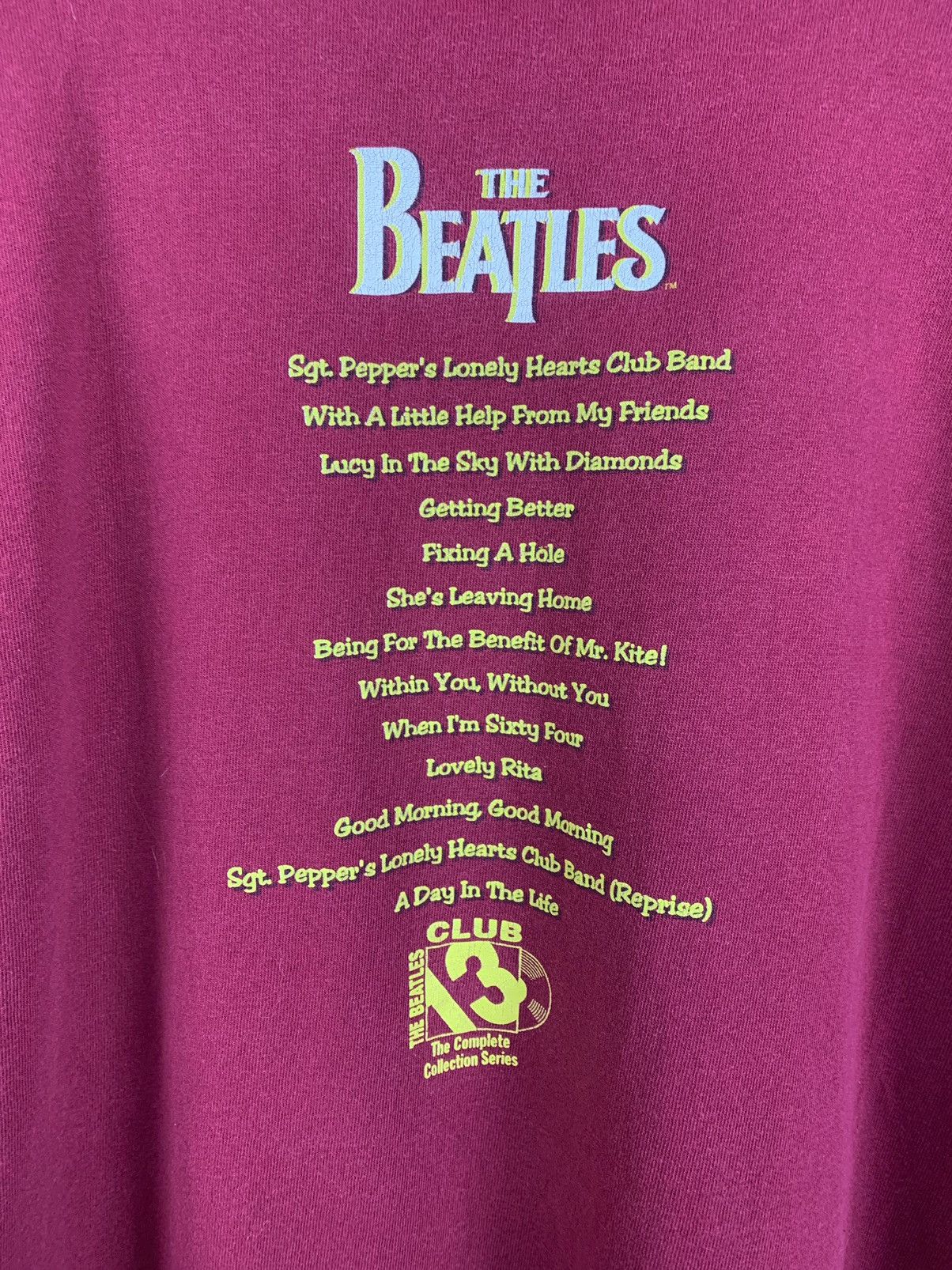 Band Tees Vintage The Beatles Sgt Pepper’s Lonely Hearts Club Band Tee Size US XL / EU 56 / 4 - 9 Thumbnail