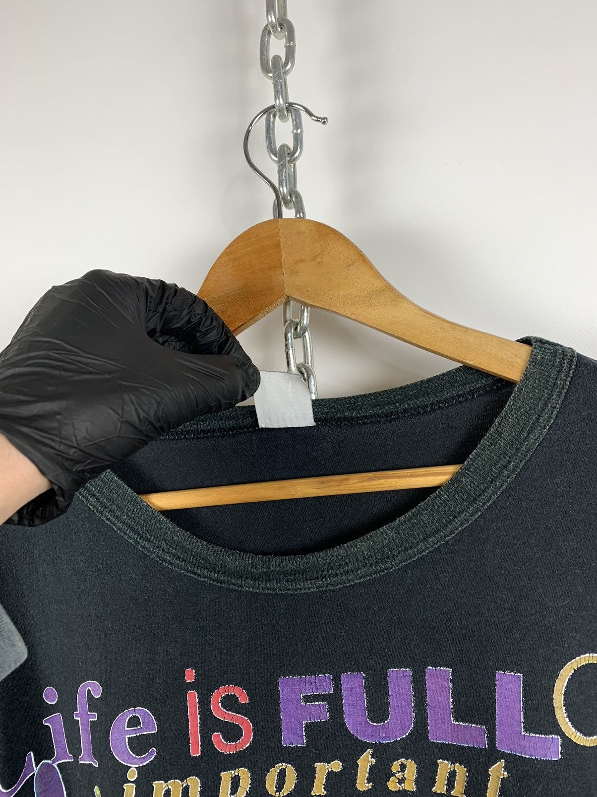 Vintage Vintage Life Is Full Of Important Choices Beer 🍺 T-Shirt Size US XL / EU 56 / 4 - 10 Thumbnail