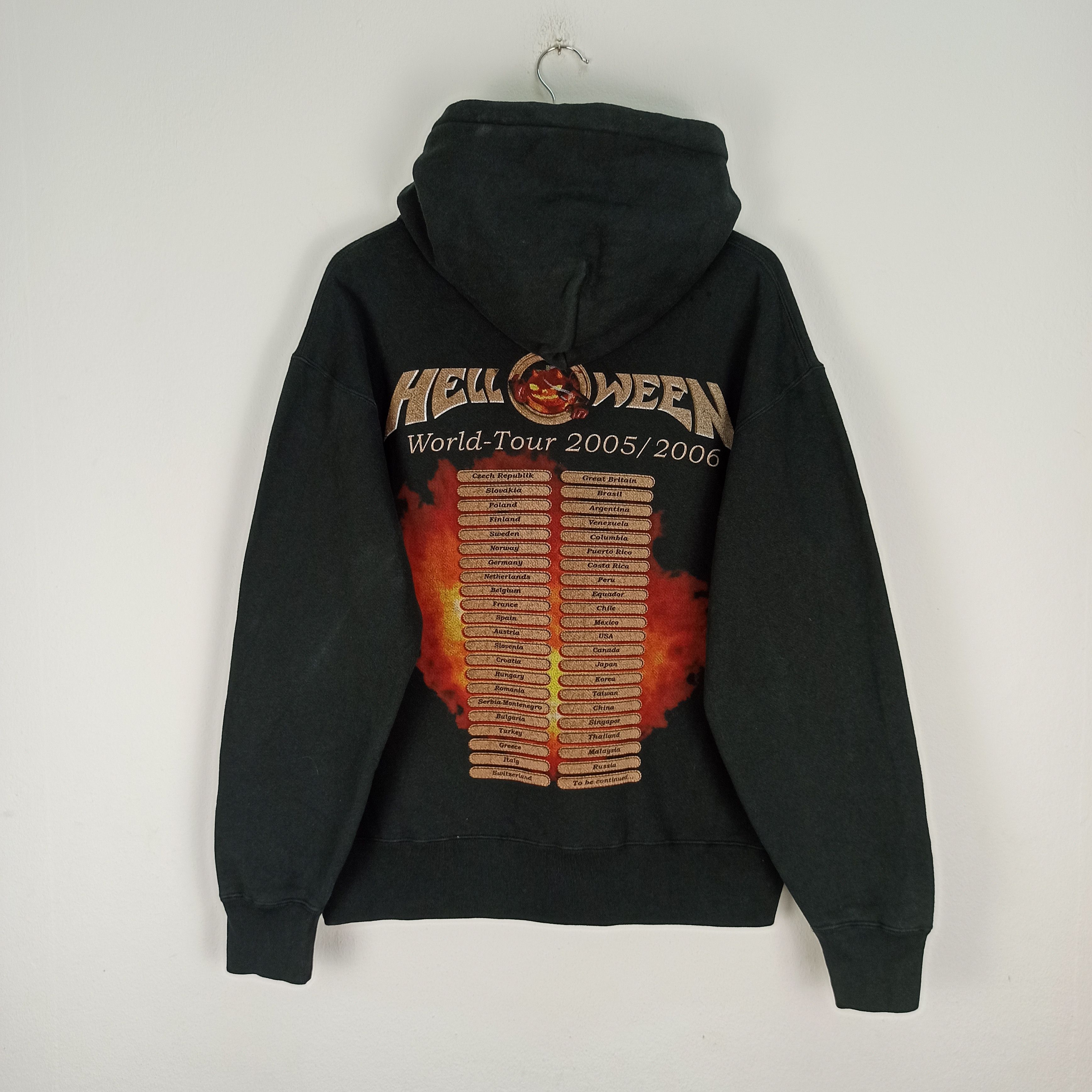Band Tees Rare🔥 Helloween Band Rock Tour 05/06 Hoodie Size US M / EU 48-50 / 2 - 5 Thumbnail
