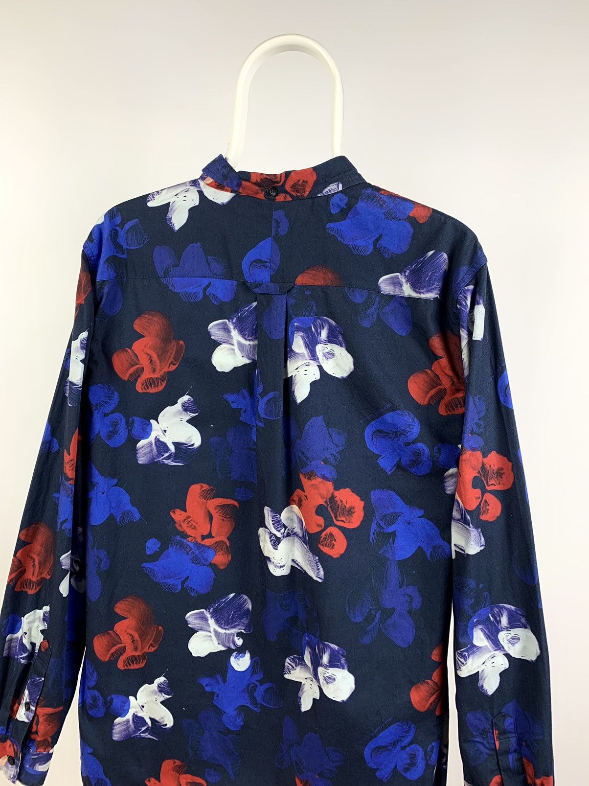 Wood Wood Wood Wood Jellyfish Crazy Print Long Sleeve Button Shirt Size US XL / EU 56 / 4 - 9 Thumbnail
