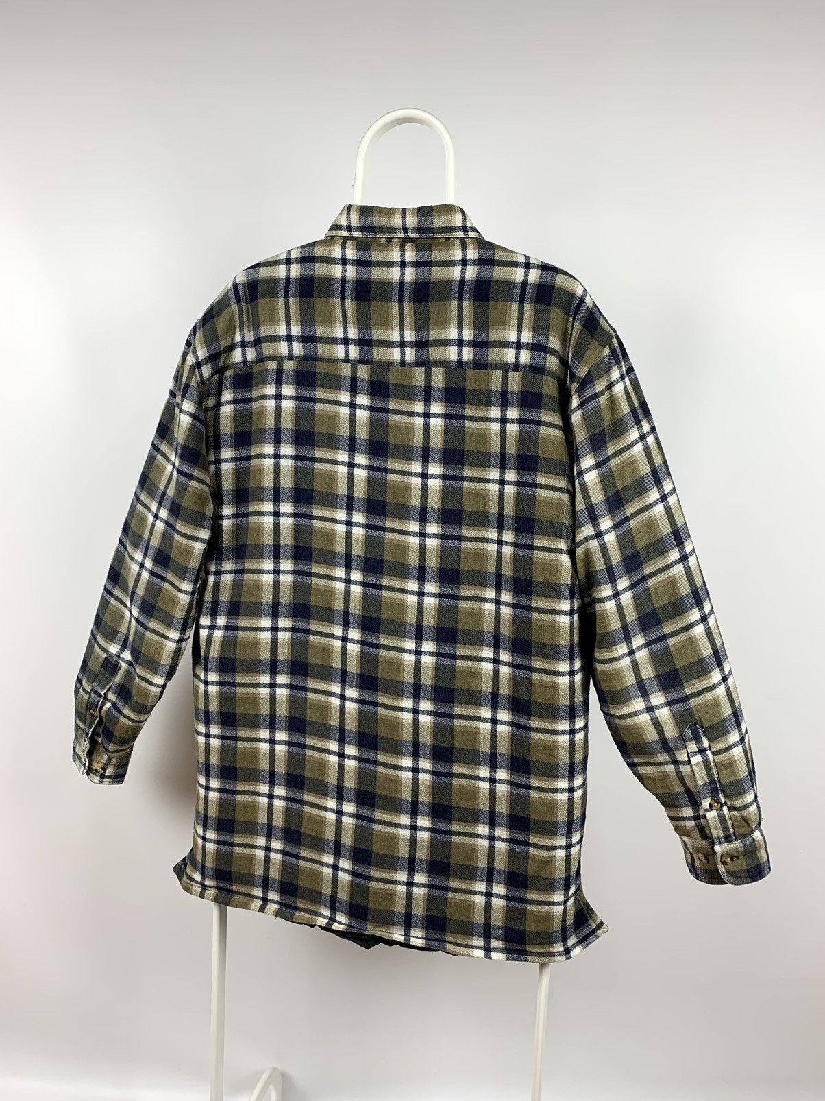 Flannel 90s Vintage Flannel Plaid Jacket Quilted Travis Scott Style Size US M / EU 48-50 / 2 - 8 Thumbnail