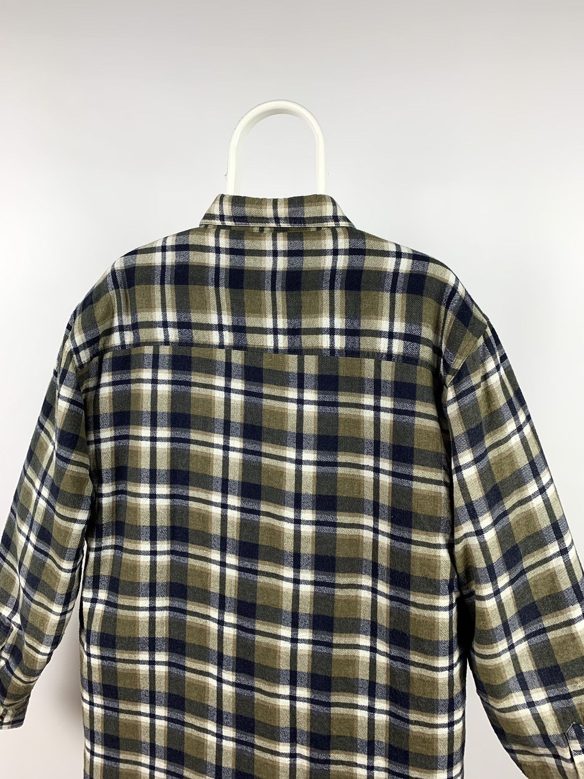 Flannel 90s Vintage Flannel Plaid Jacket Quilted Travis Scott Style Size US M / EU 48-50 / 2 - 9 Thumbnail