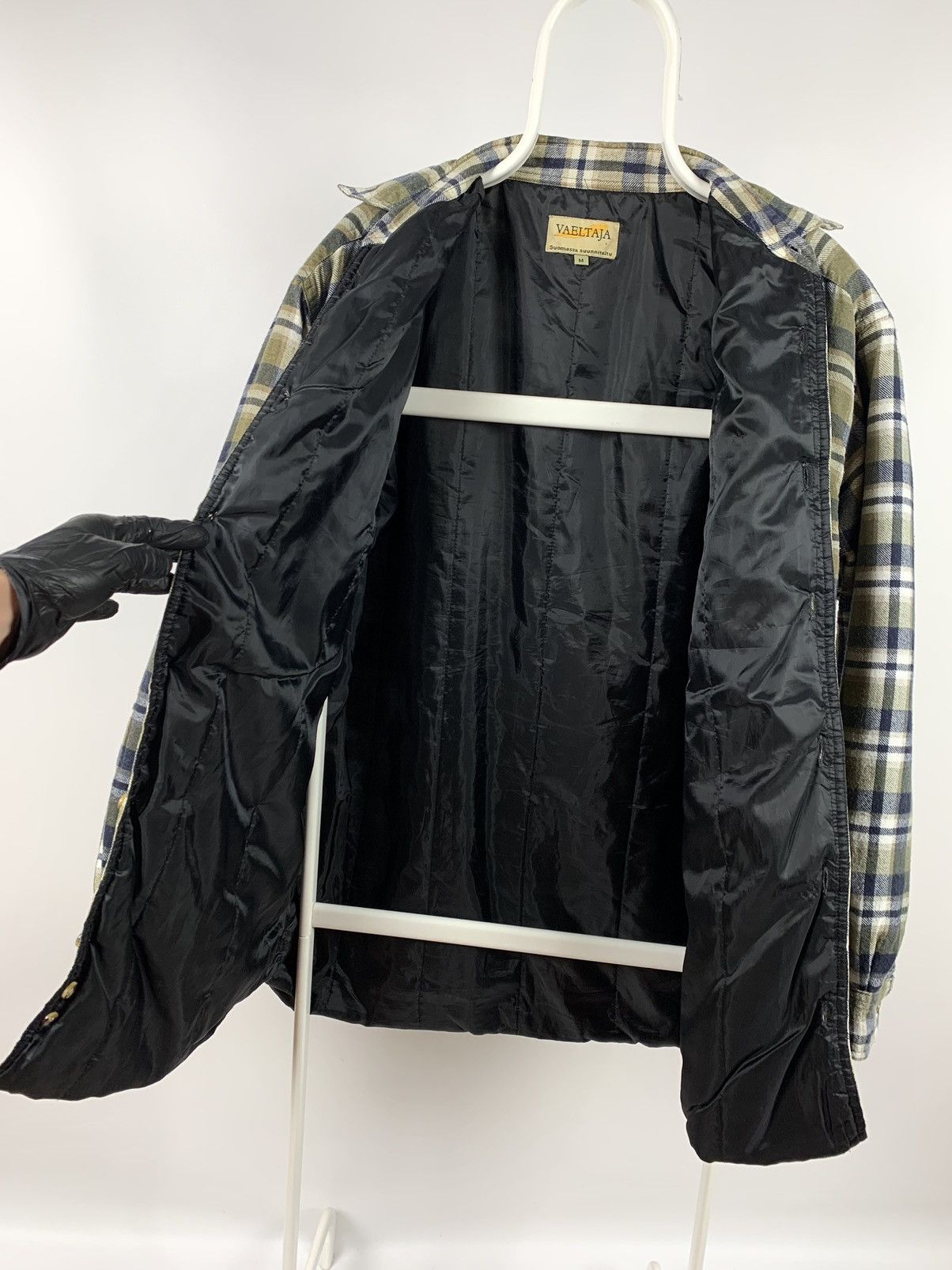 Flannel 90s Vintage Flannel Plaid Jacket Quilted Travis Scott Style Size US M / EU 48-50 / 2 - 11 Thumbnail