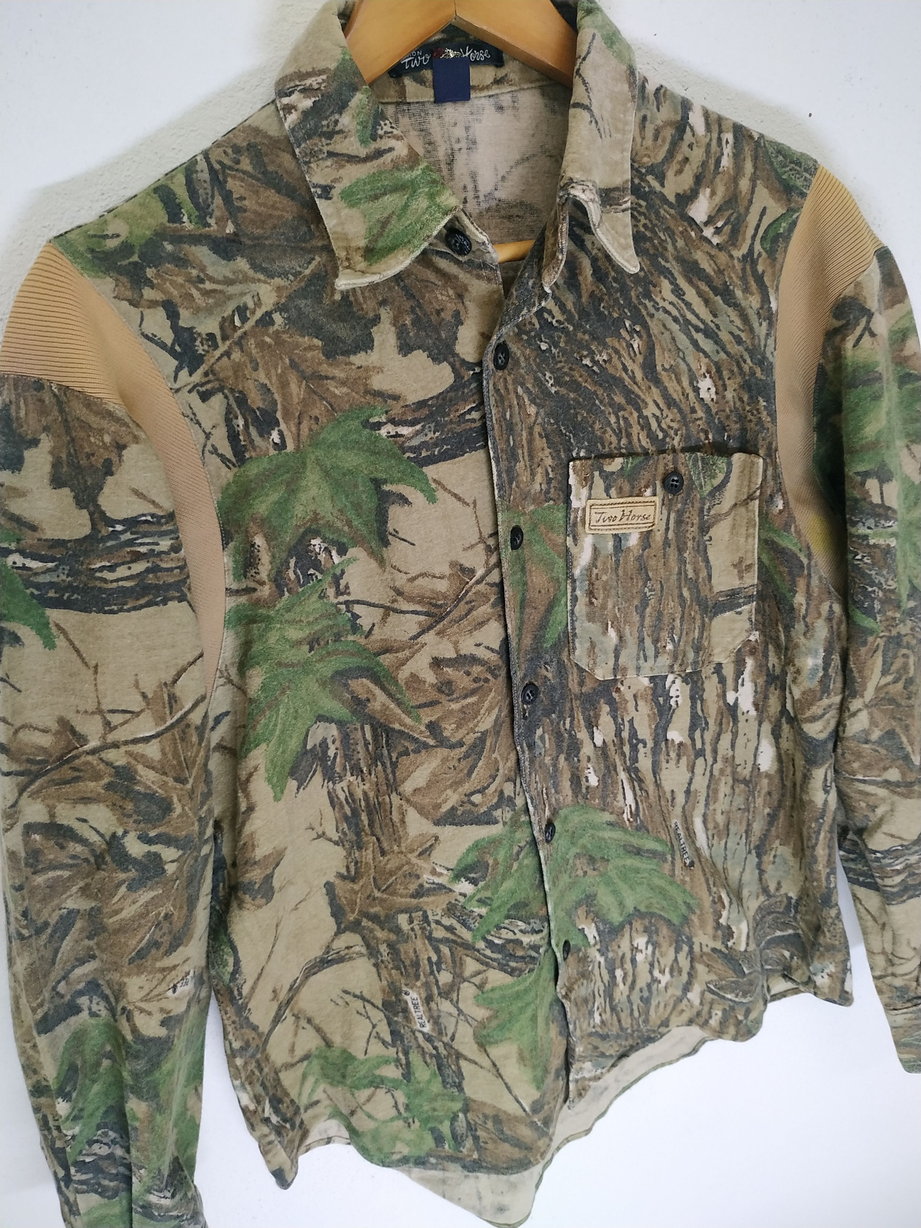 Hunter Union Two Horse Realtree Camo Hunter Button Up Shirt Size US M / EU 48-50 / 2 - 3 Thumbnail