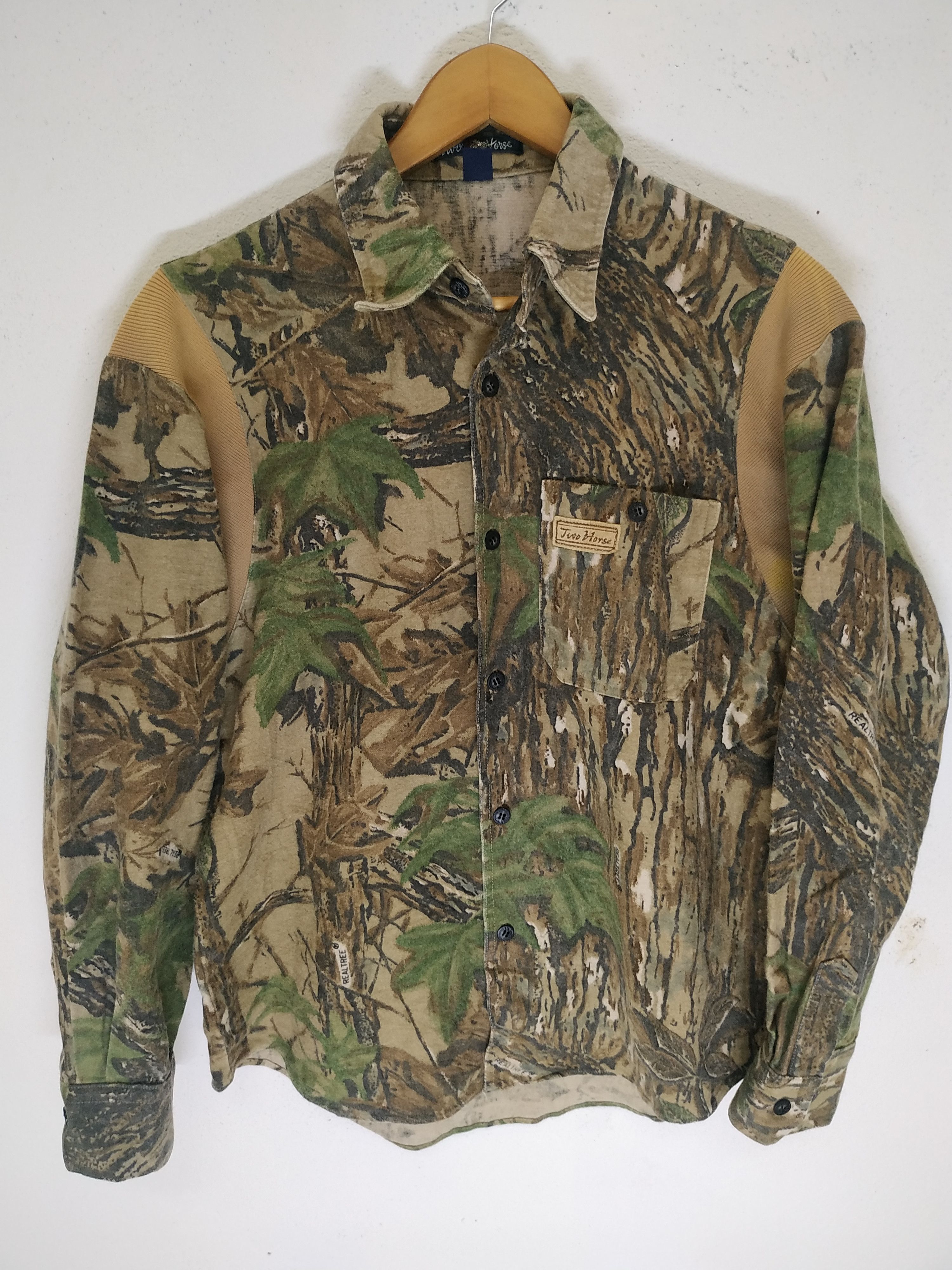 Hunter Union Two Horse Realtree Camo Hunter Button Up Shirt Size US M / EU 48-50 / 2 - 1 Thumbnail