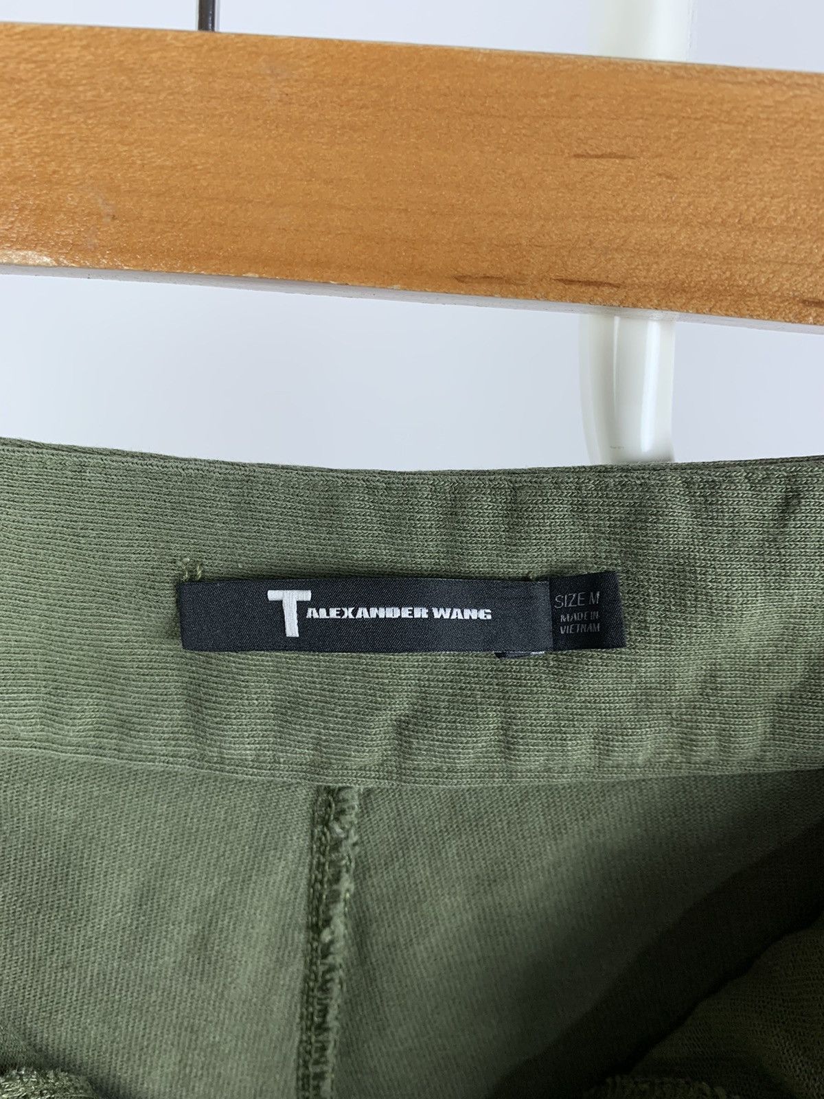 Alexander Wang T By Alexander Wang Khaki Cotton Shorts Size US 32 / EU 48 - 8 Thumbnail