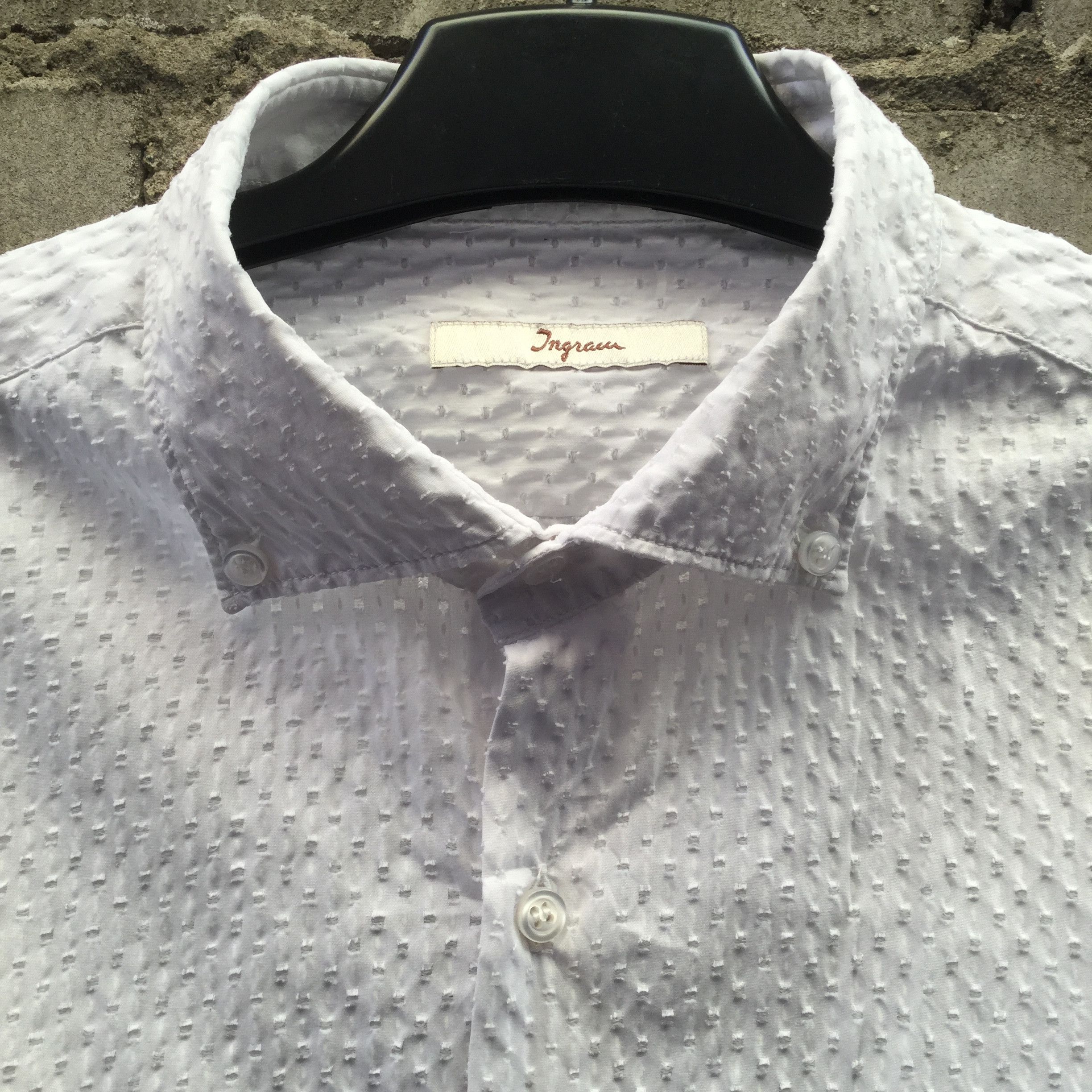 Other Ingram classic perforated shirt.Like Comme des Garcons Size US S / EU 44-46 / 1 - 2 Thumbnail