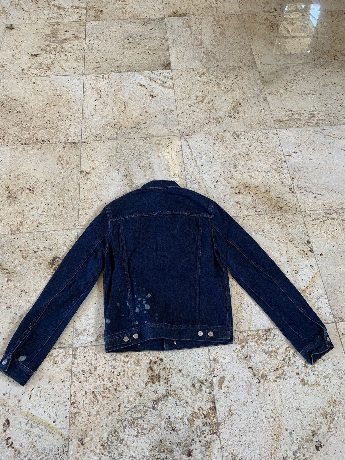 Acne Studios Pass Denim in Dark Blue With Bleach Spots Size US M / EU 48-50 / 2 - 11 Thumbnail
