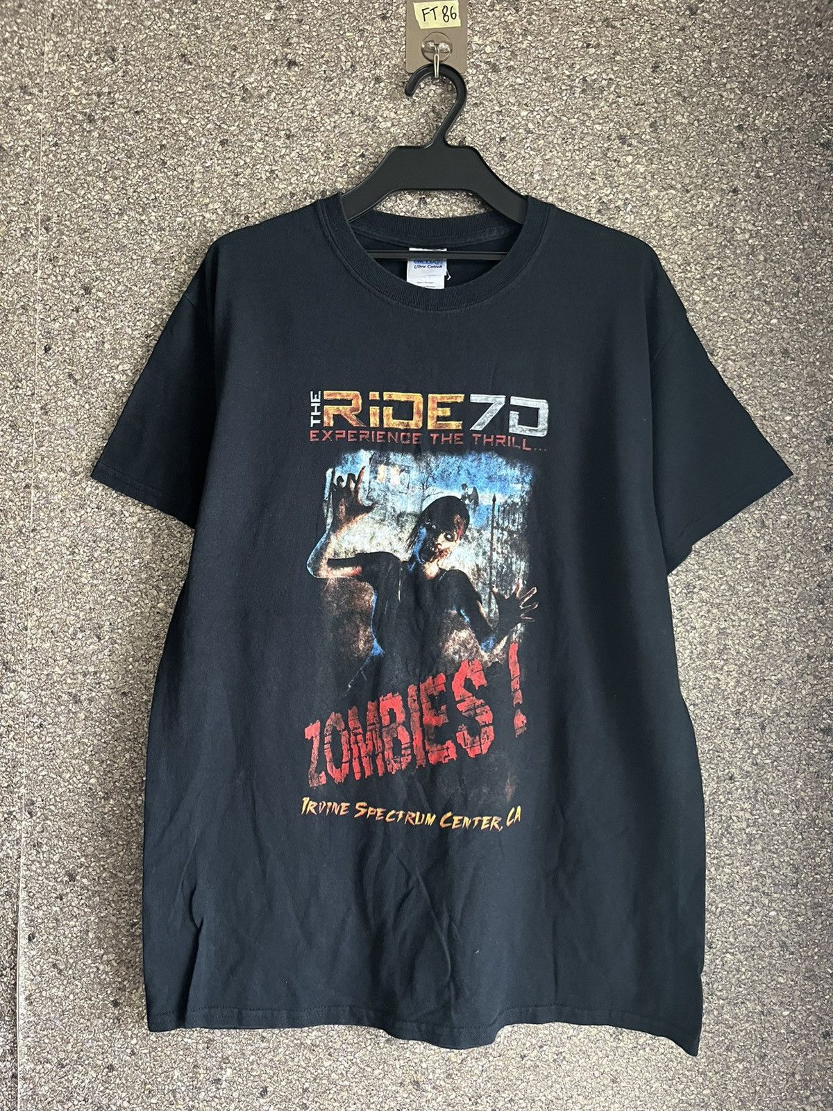 image of Made In USA x Vintage Zombies Ft86 in Black, Men's (Size Medium)
