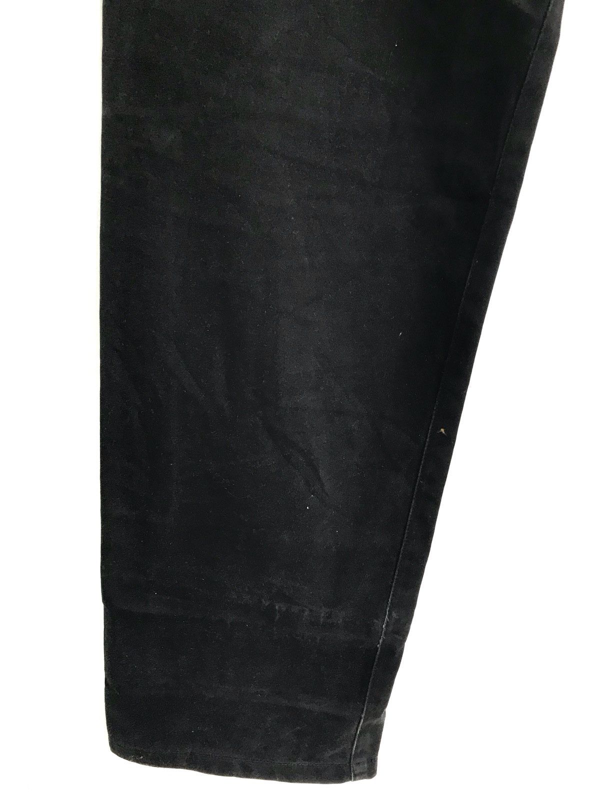 GOODENOUGH Japanese Brand Designer GOODENOUGH All Black Pants Size US 33 - 9 Thumbnail