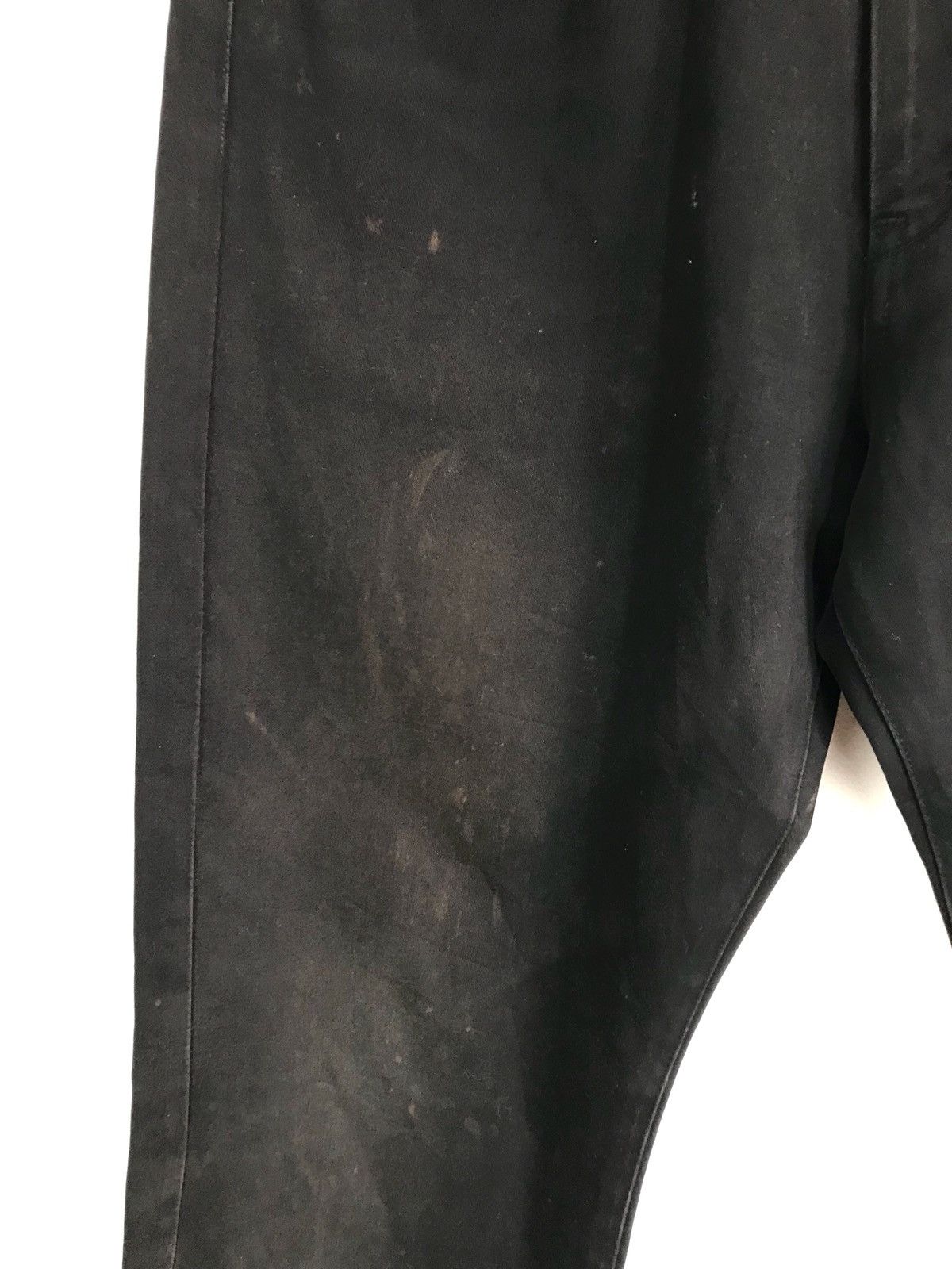 GOODENOUGH Japanese Brand Designer GOODENOUGH All Black Pants Size US 33 - 4 Thumbnail