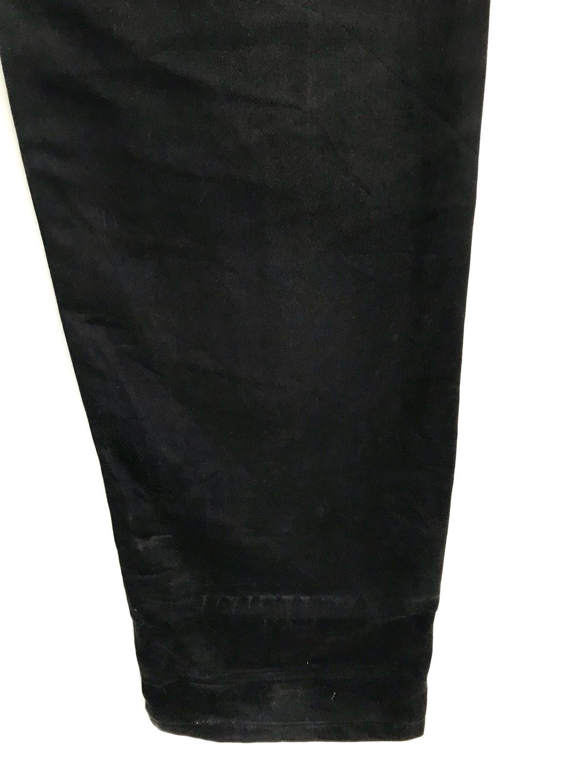 GOODENOUGH Japanese Brand Designer GOODENOUGH All Black Pants Size US 33 - 10 Thumbnail