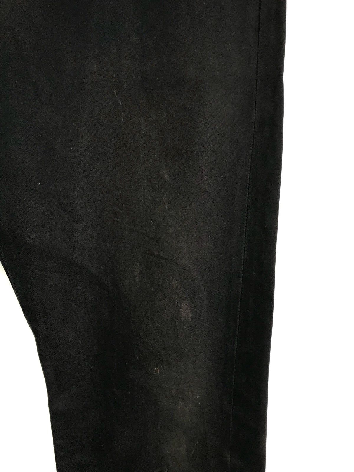 GOODENOUGH Japanese Brand Designer GOODENOUGH All Black Pants Size US 33 - 6 Thumbnail