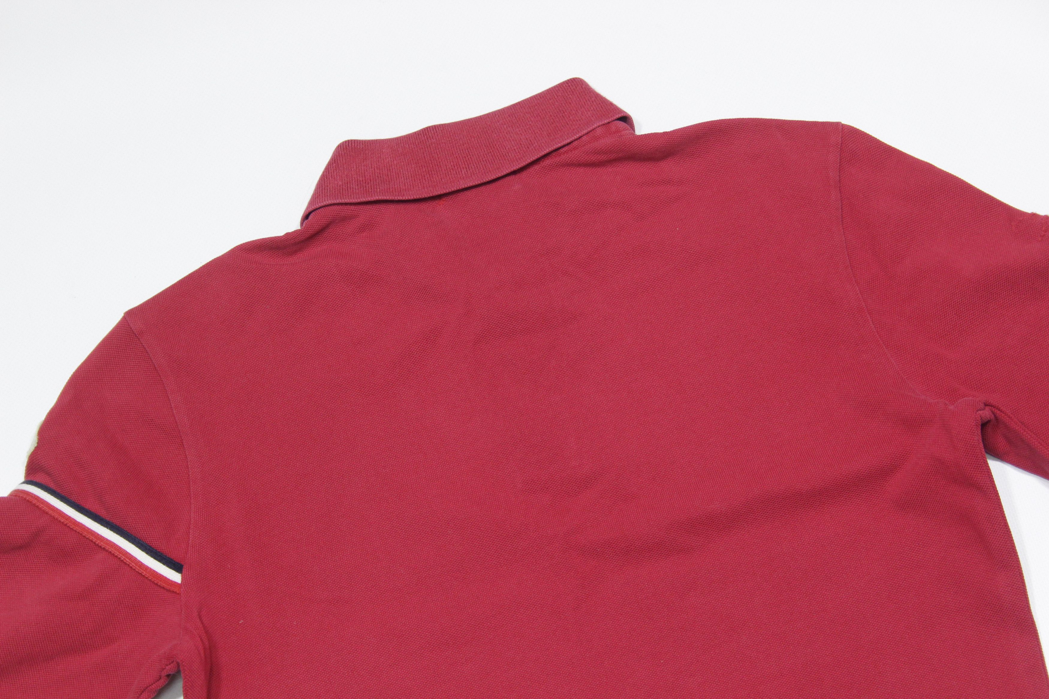 Moncler Maglia Polo Manica Lunga Red Longsleeve Size US S / EU 44-46 / 1 - 4 Thumbnail